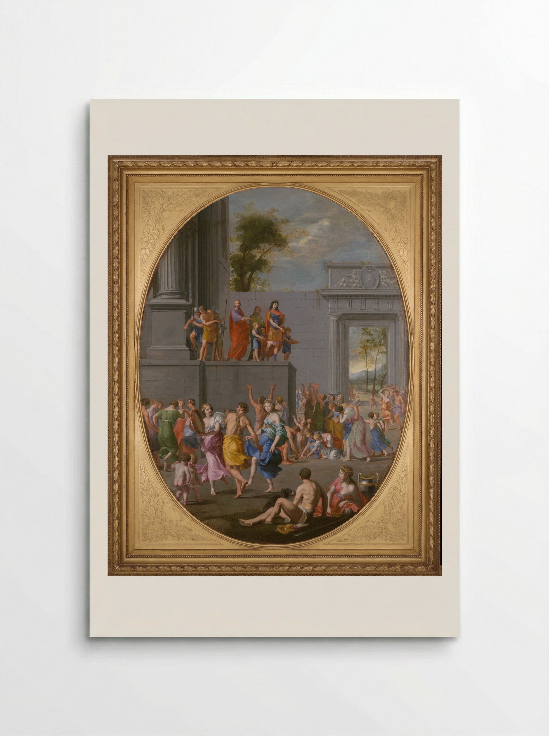 The Liberality of Titus - Jacques Stella - Poster