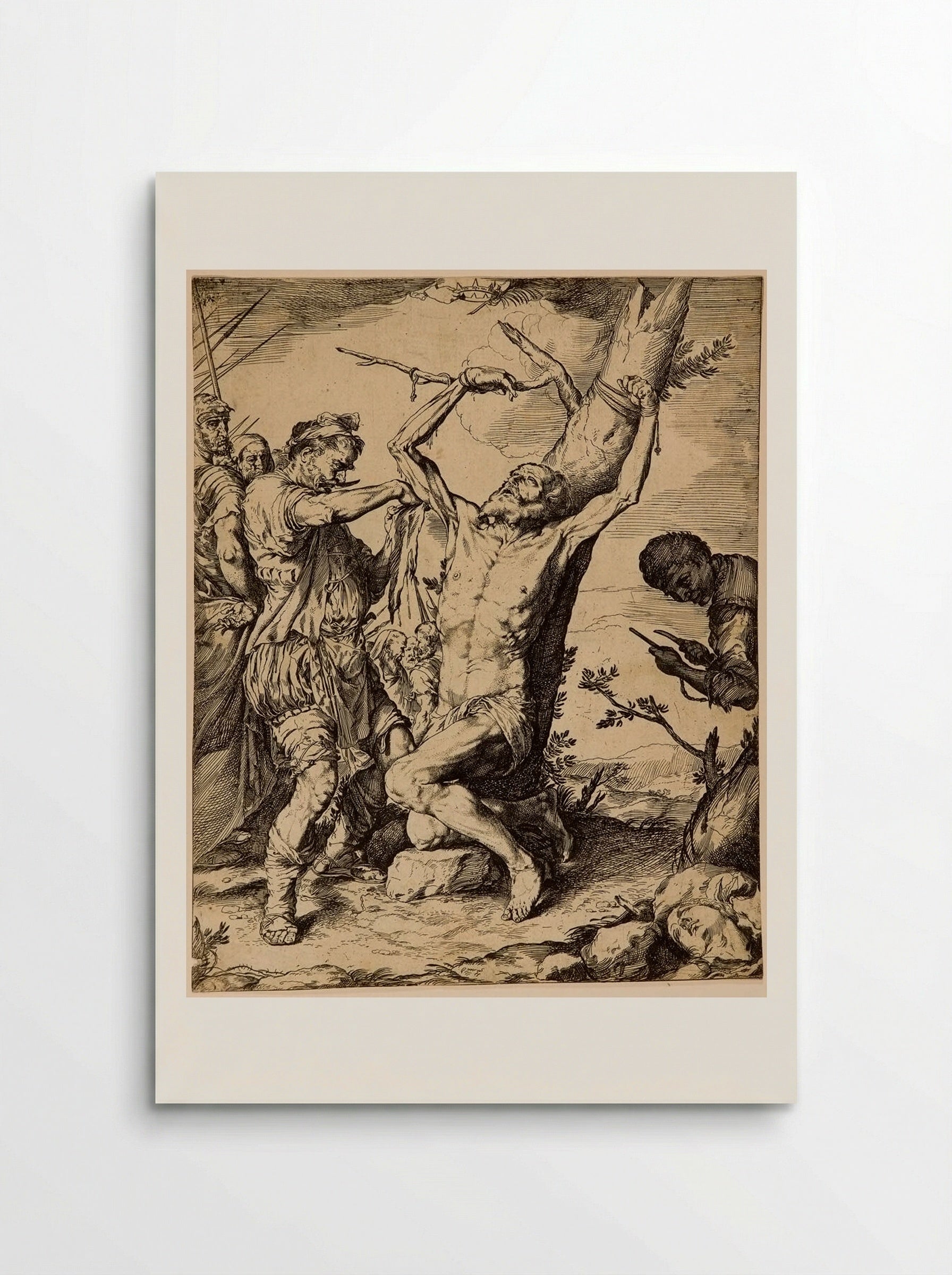 The Martyrdom of Saint Bartholomew - Jusepe de Ribera - Poster