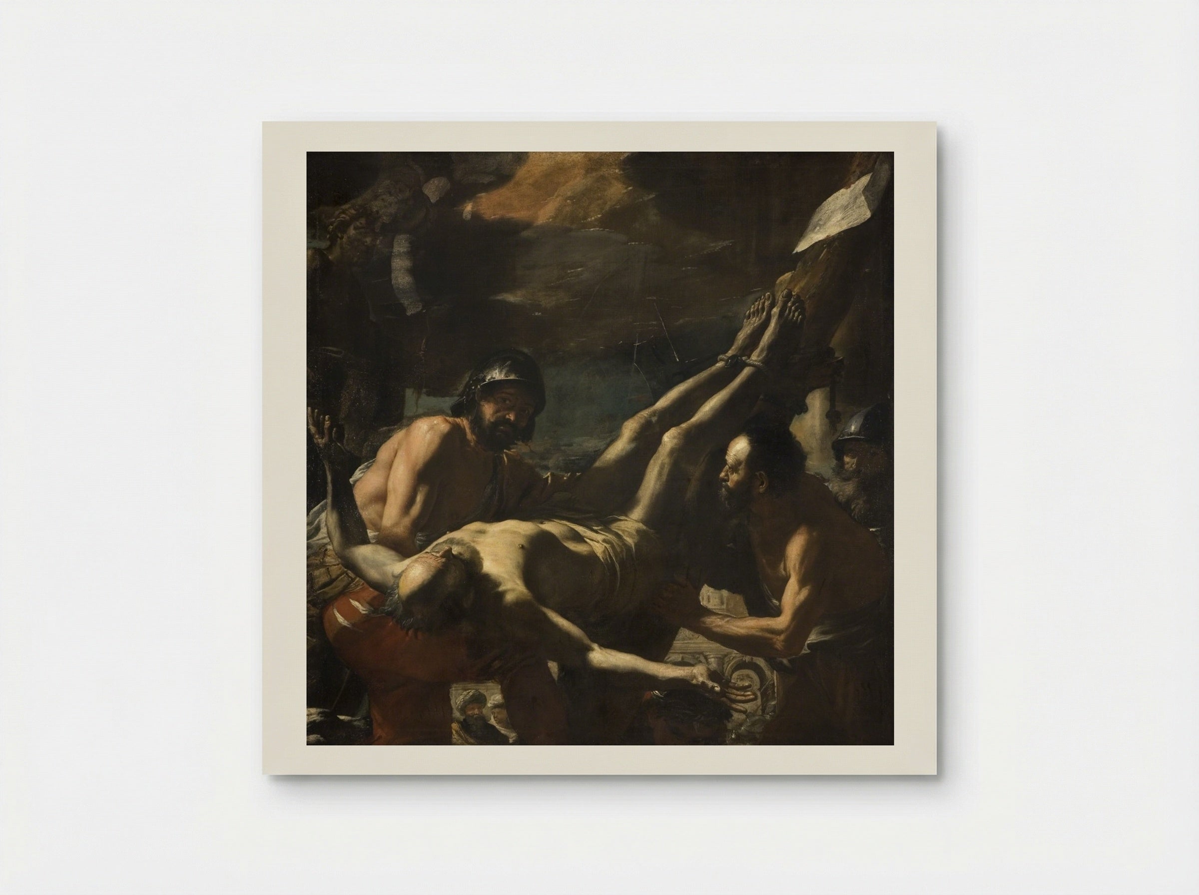 The Martyrdom of Saint Peter - Mattia Preti - Poster