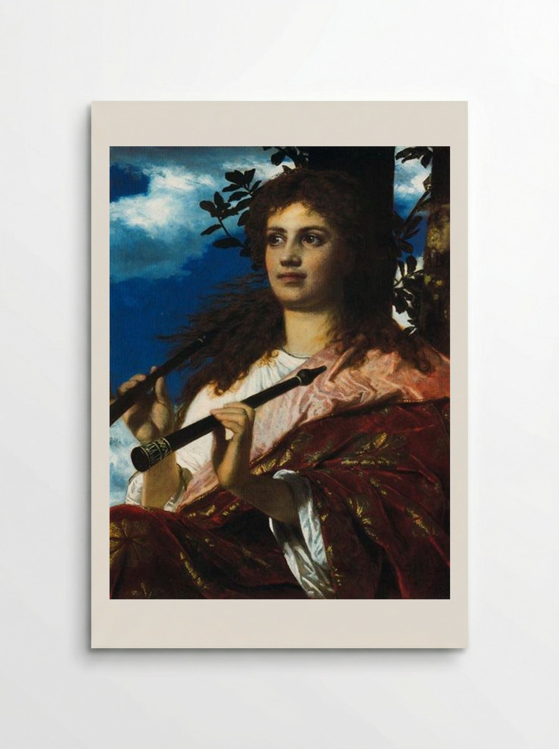The Muse of Anacreon - Arnold Böcklin - Poster