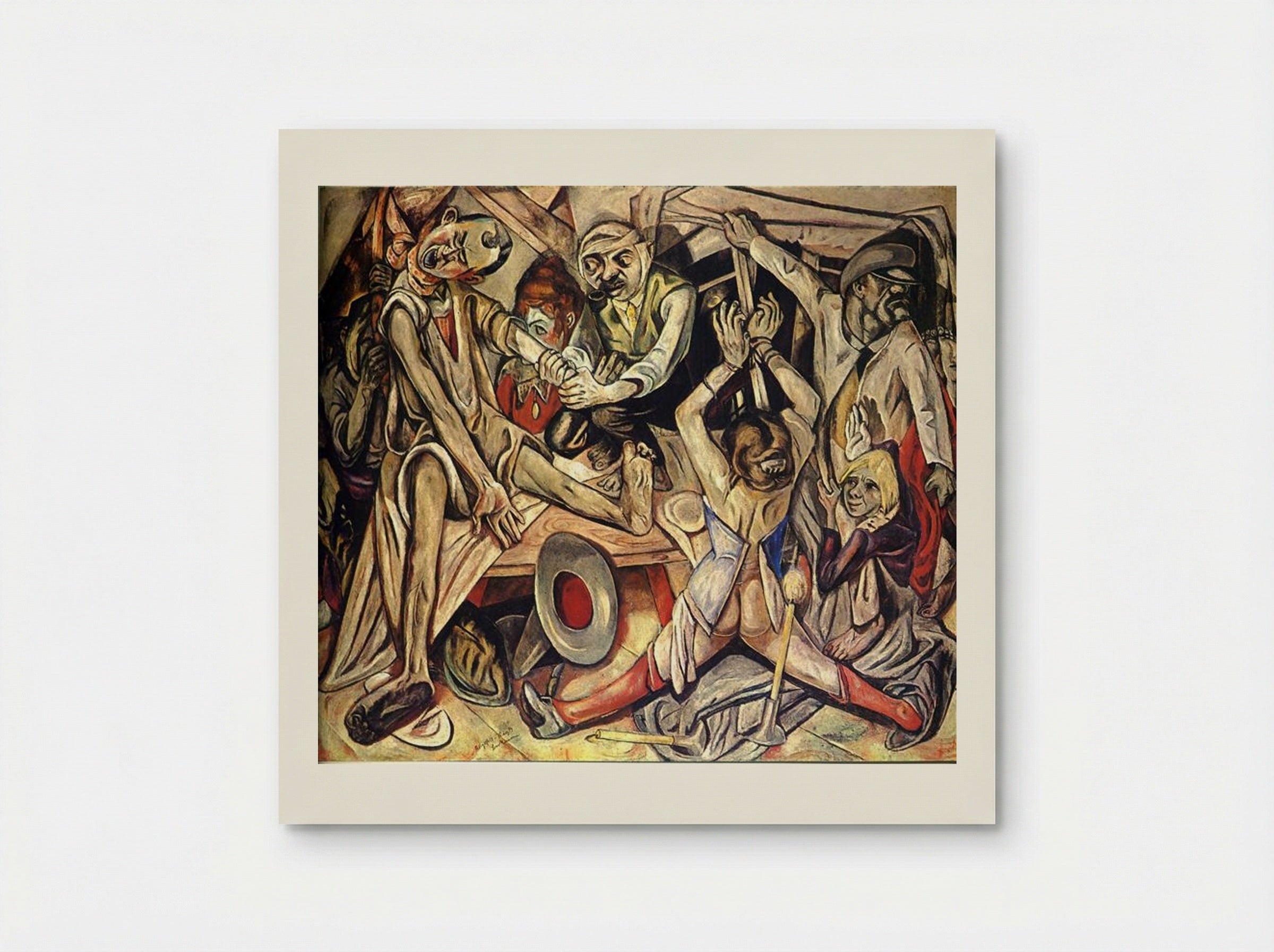The Night - Max Beckmann - Poster