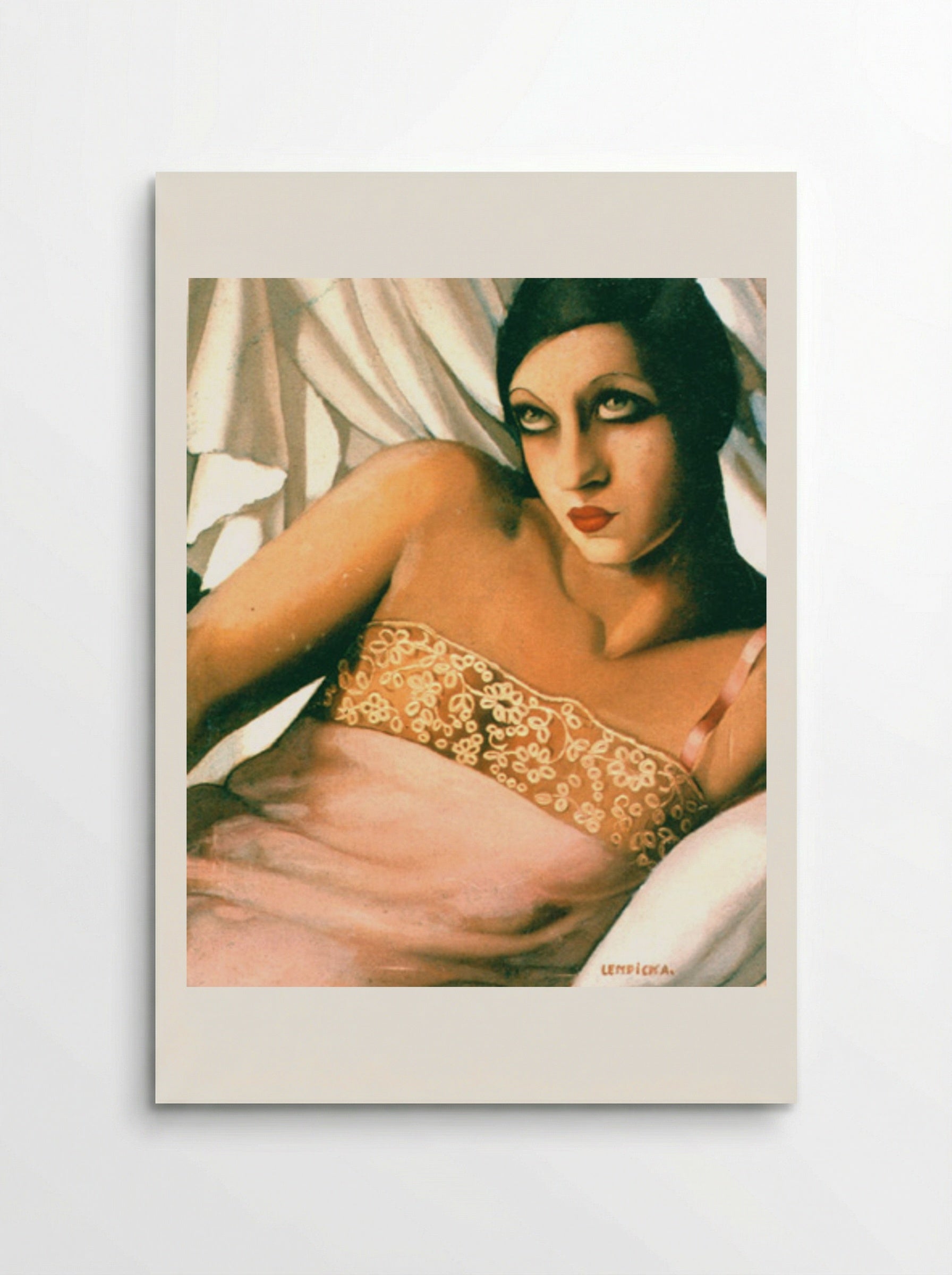 The Pink Shirt - Tamara de Lempicka - Poster