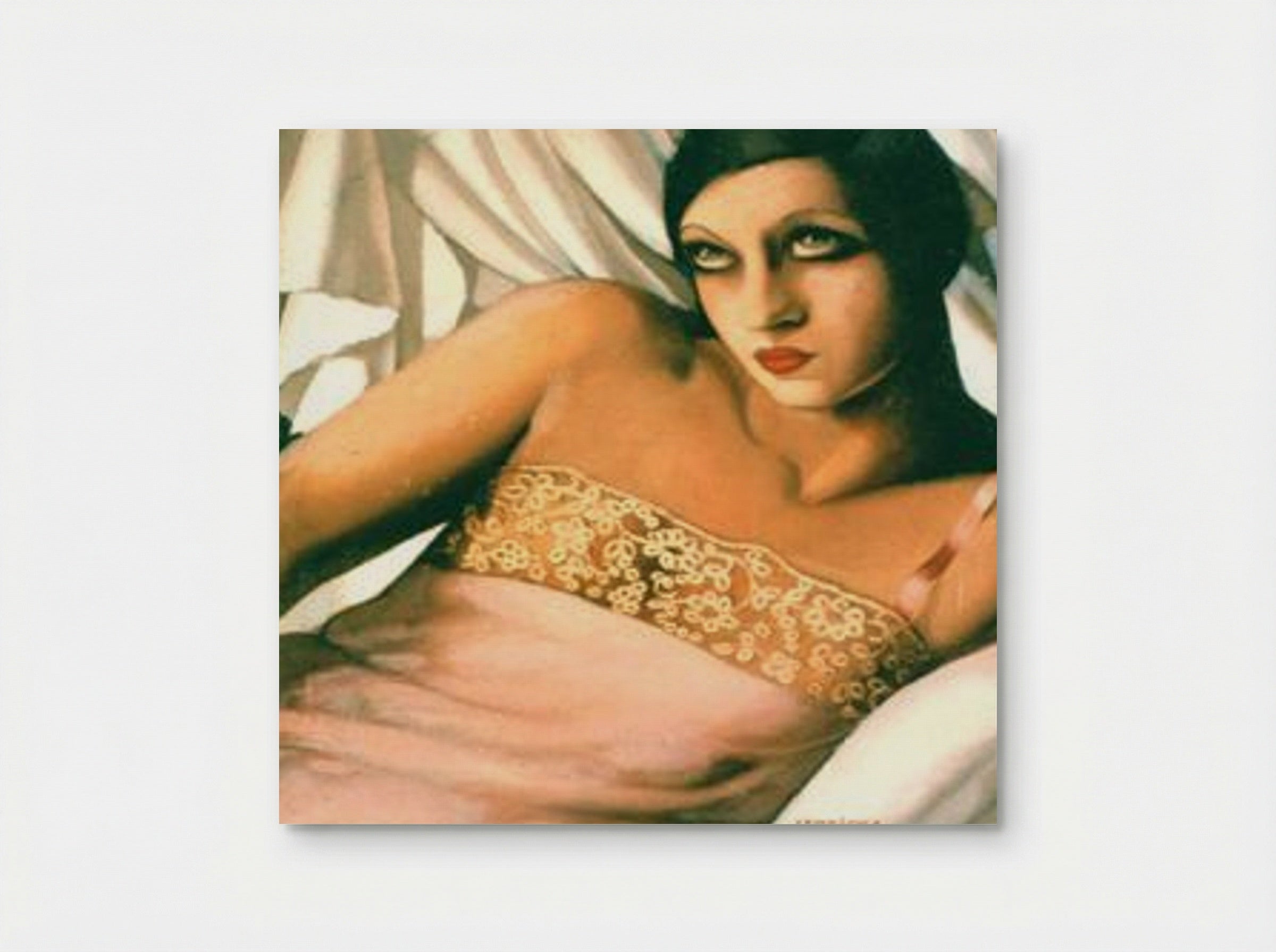The Pink Shirt - Tamara de Lempicka - Poster