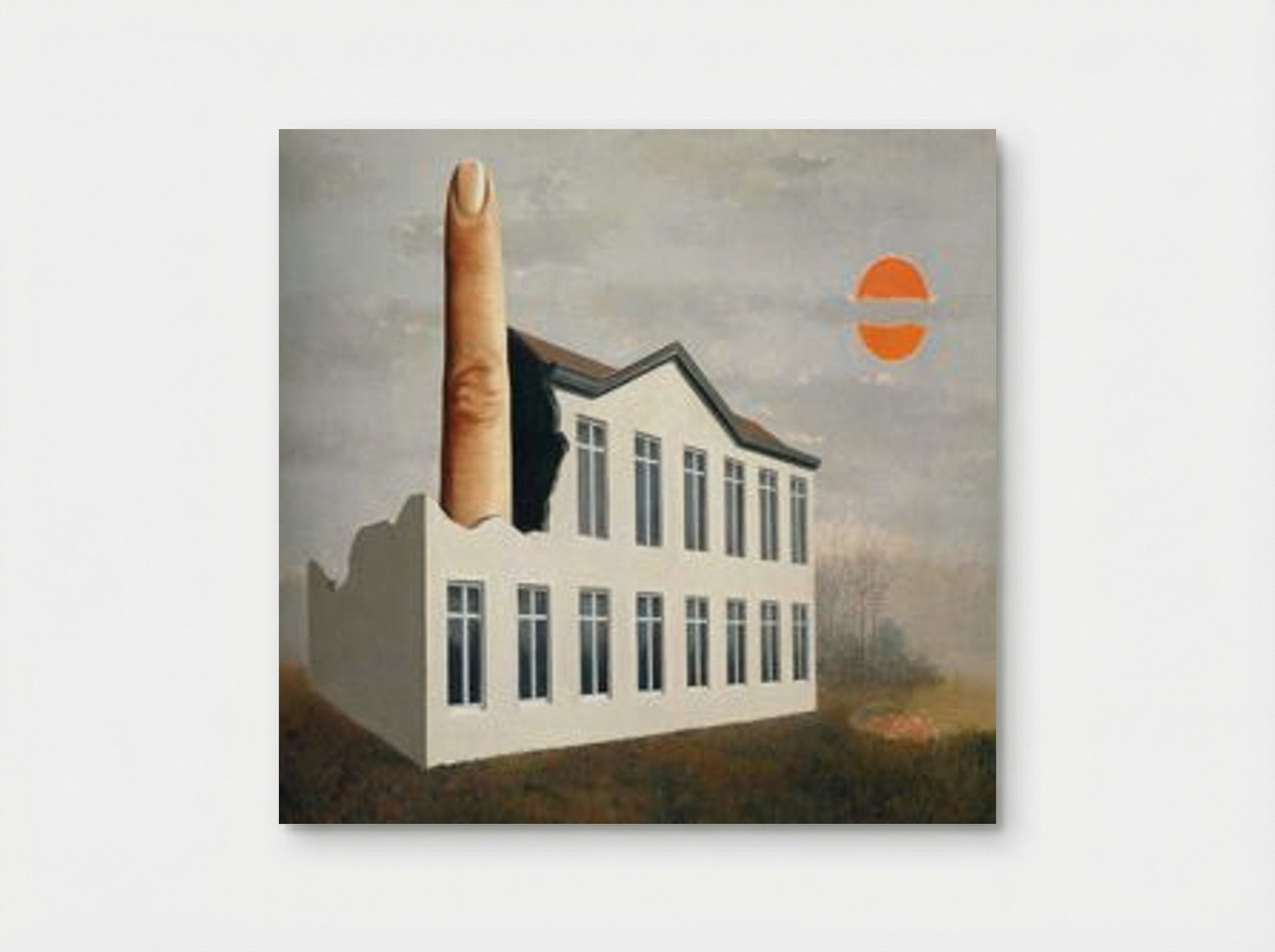 The Revealing of the Present - René Magritte - Poster