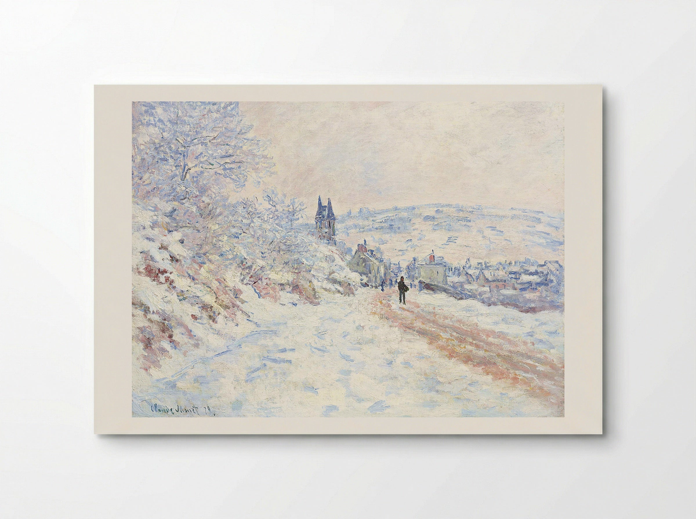 The Road to Vétheuil - Claude Monet - Poster