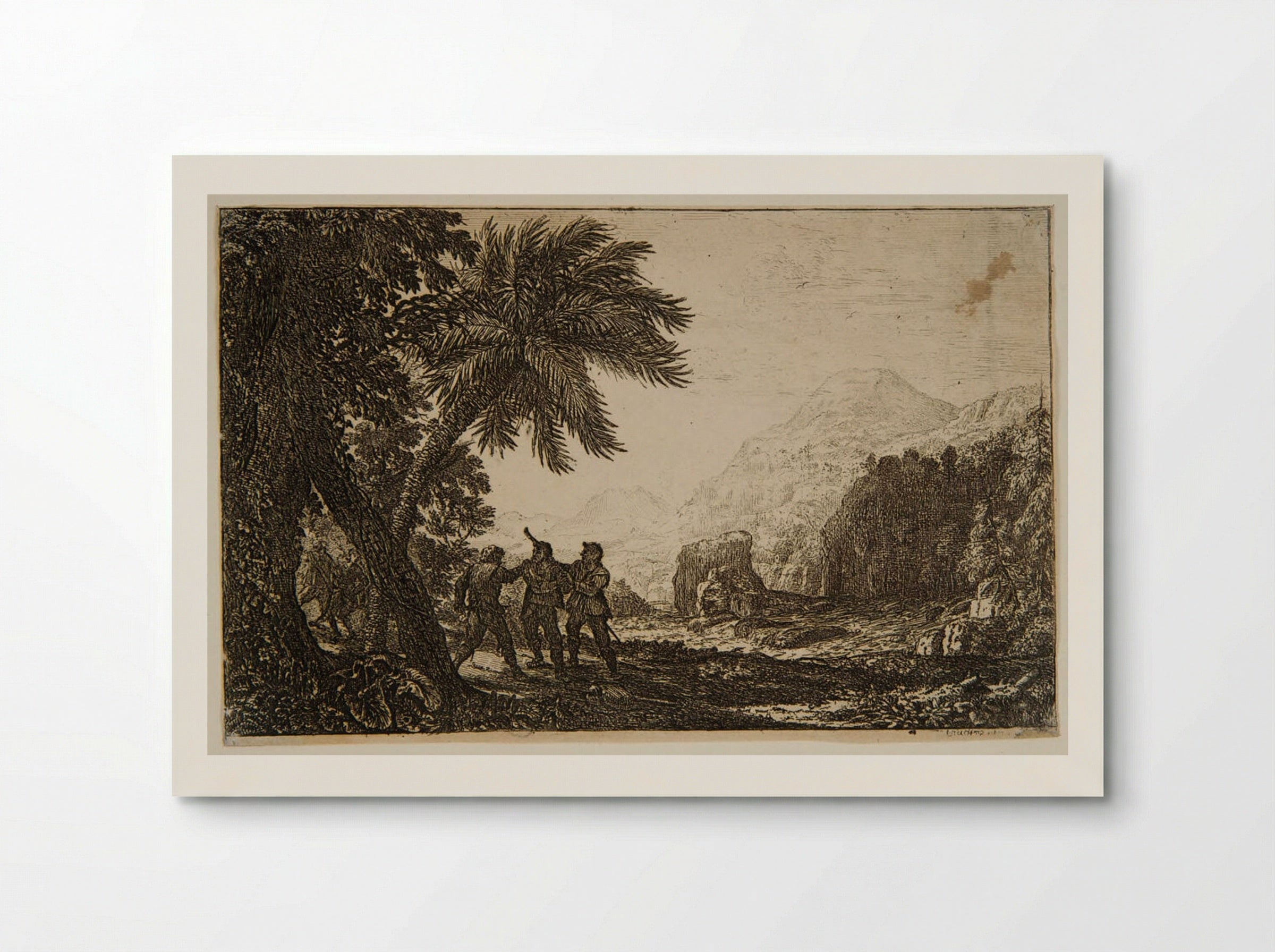 The Robbers - Claude Lorrain - Poster