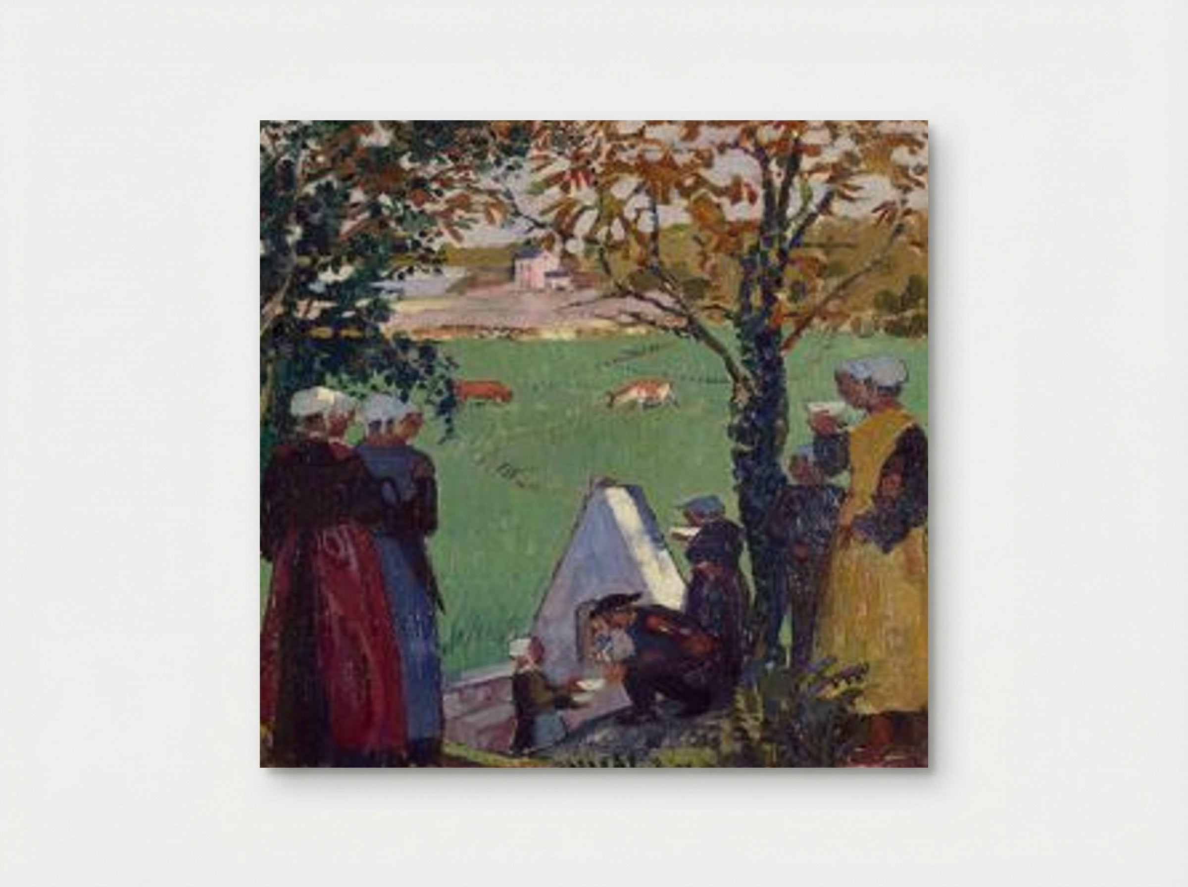 The Sacred Spring at Guidel - Maurice Denis - Poster