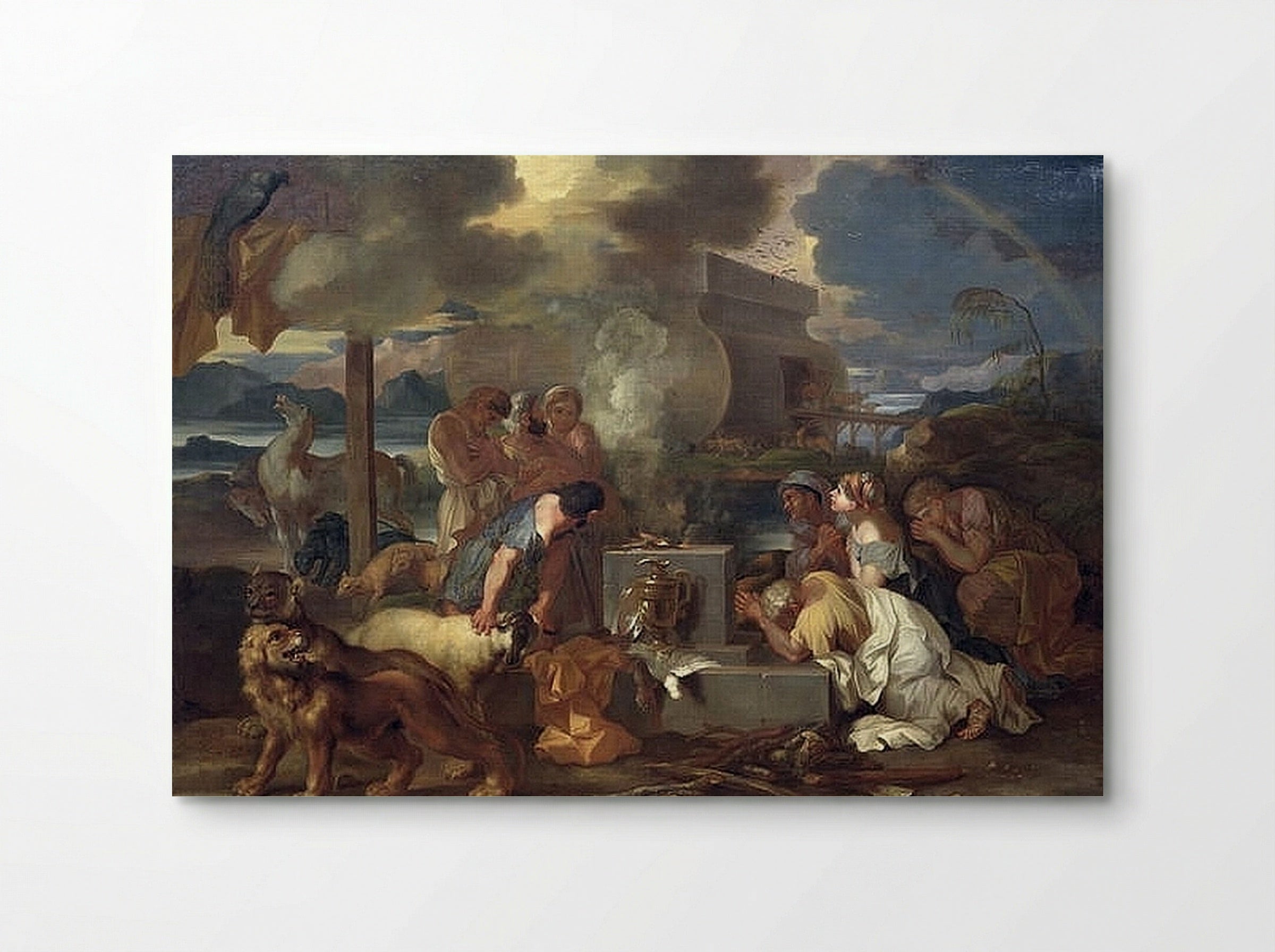 The Sacrifice of Noah - Sebastien Bourdon - Poster