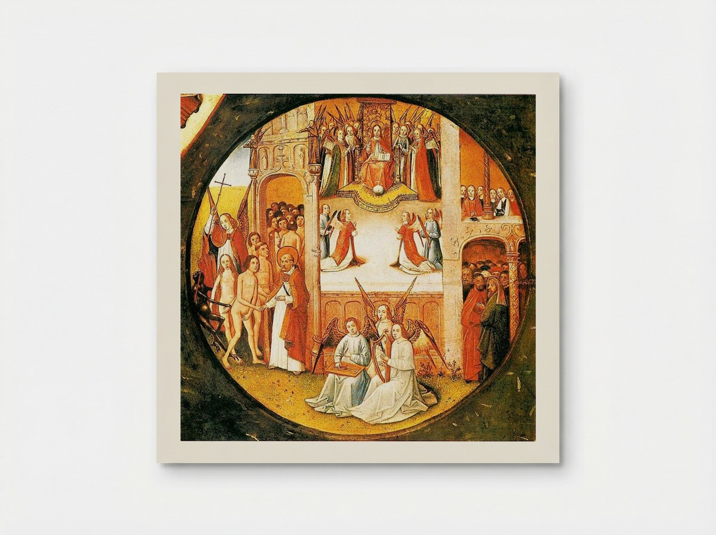 The Seven Deadly Sins and the Four Last Things - Hieronymus Bosch - Poster
