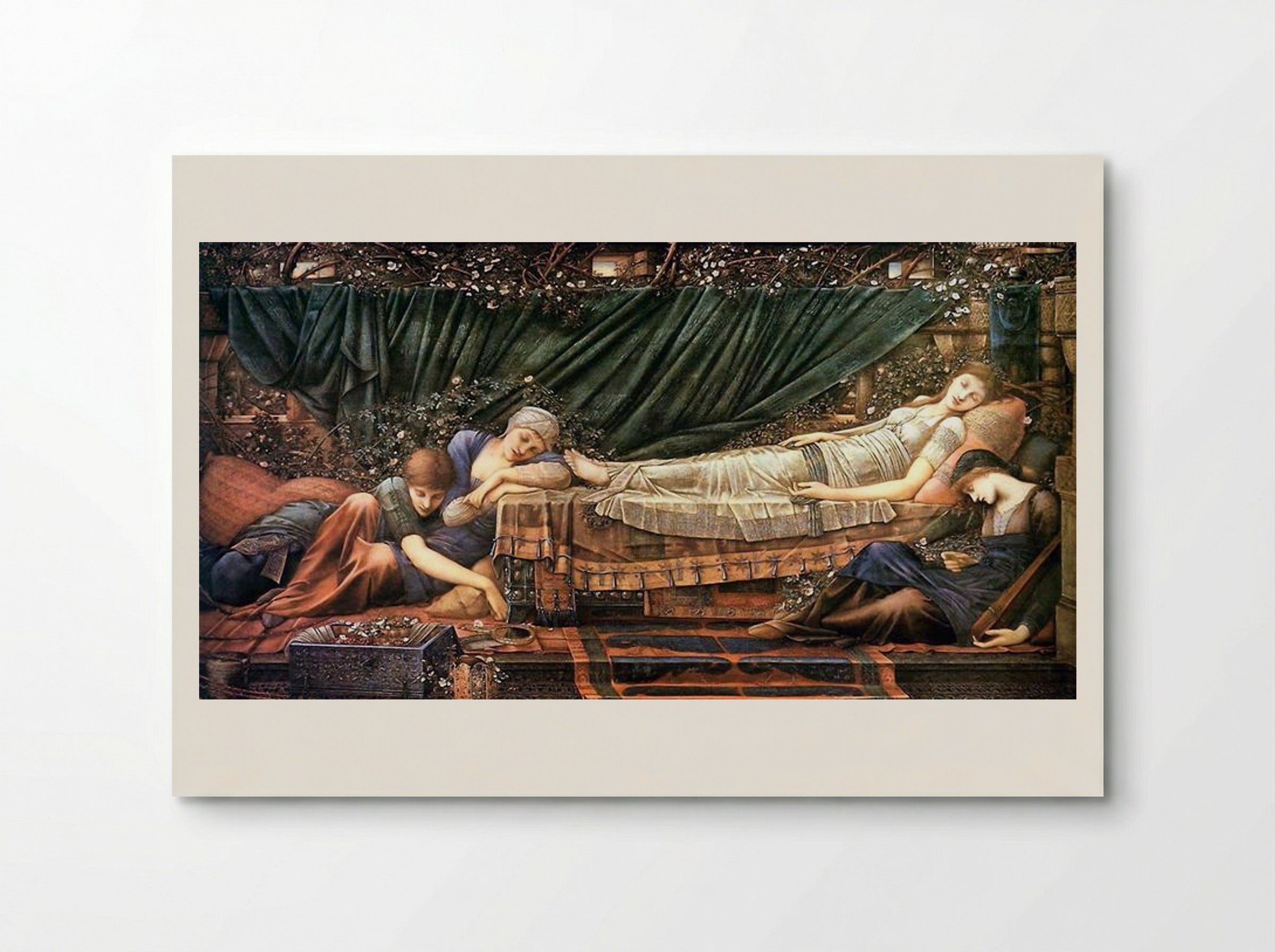 The Sleeping Beauty - Edward Burne-Jones - Poster