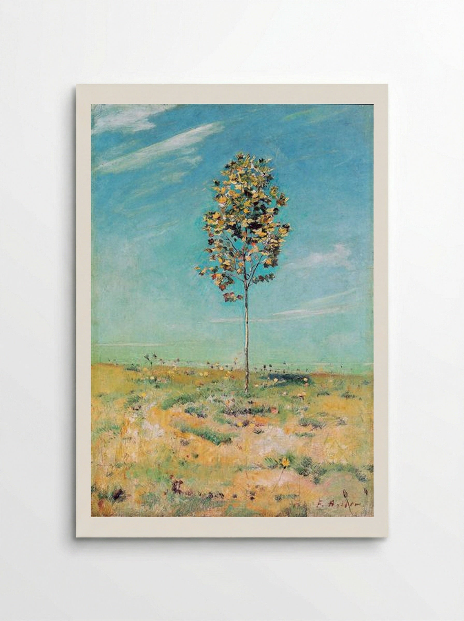 The Small Plantane - Ferdinand Hodler - Poster