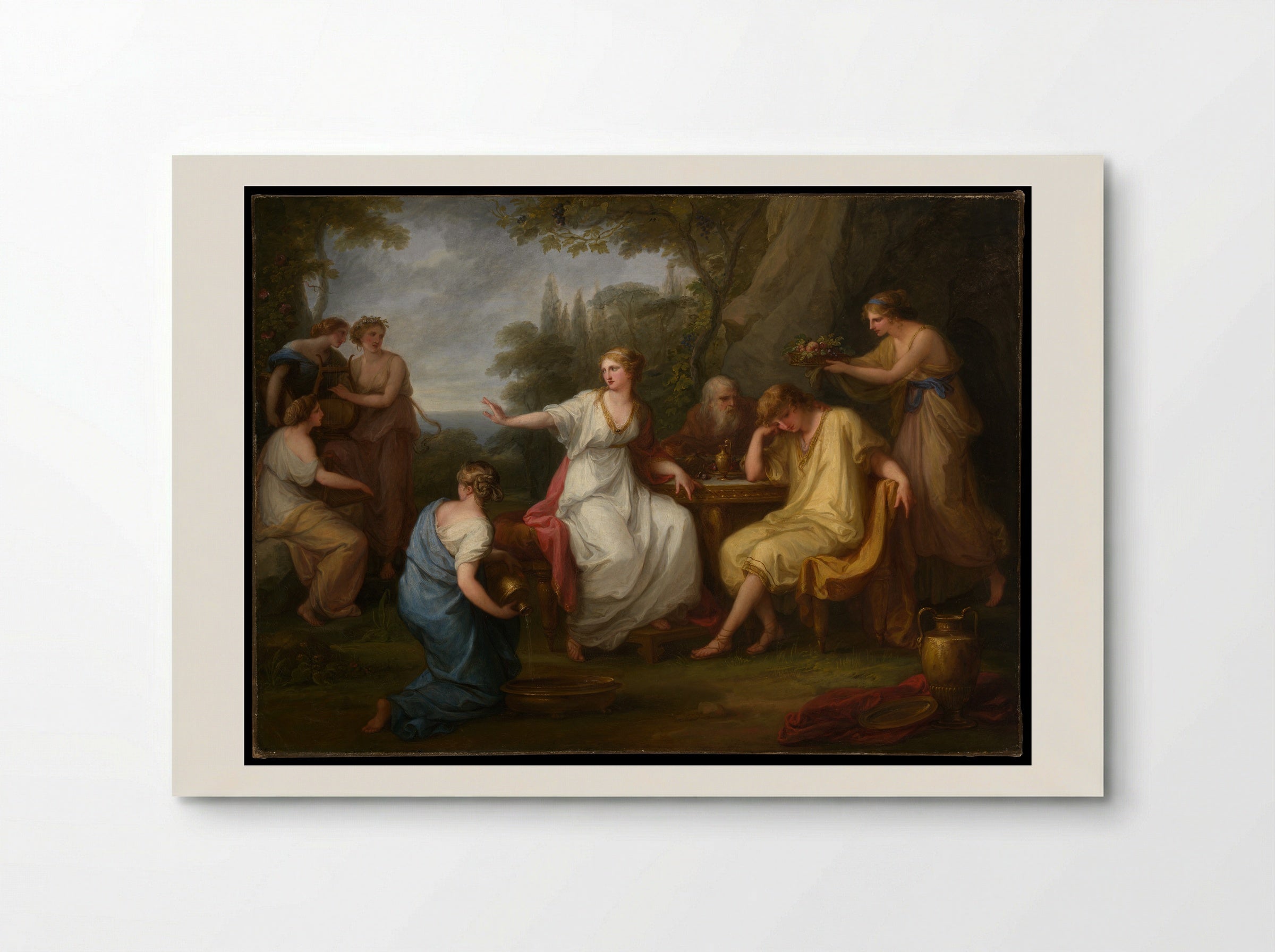 The Sorrow of Telemachus - Angelica Kauffmann - Poster