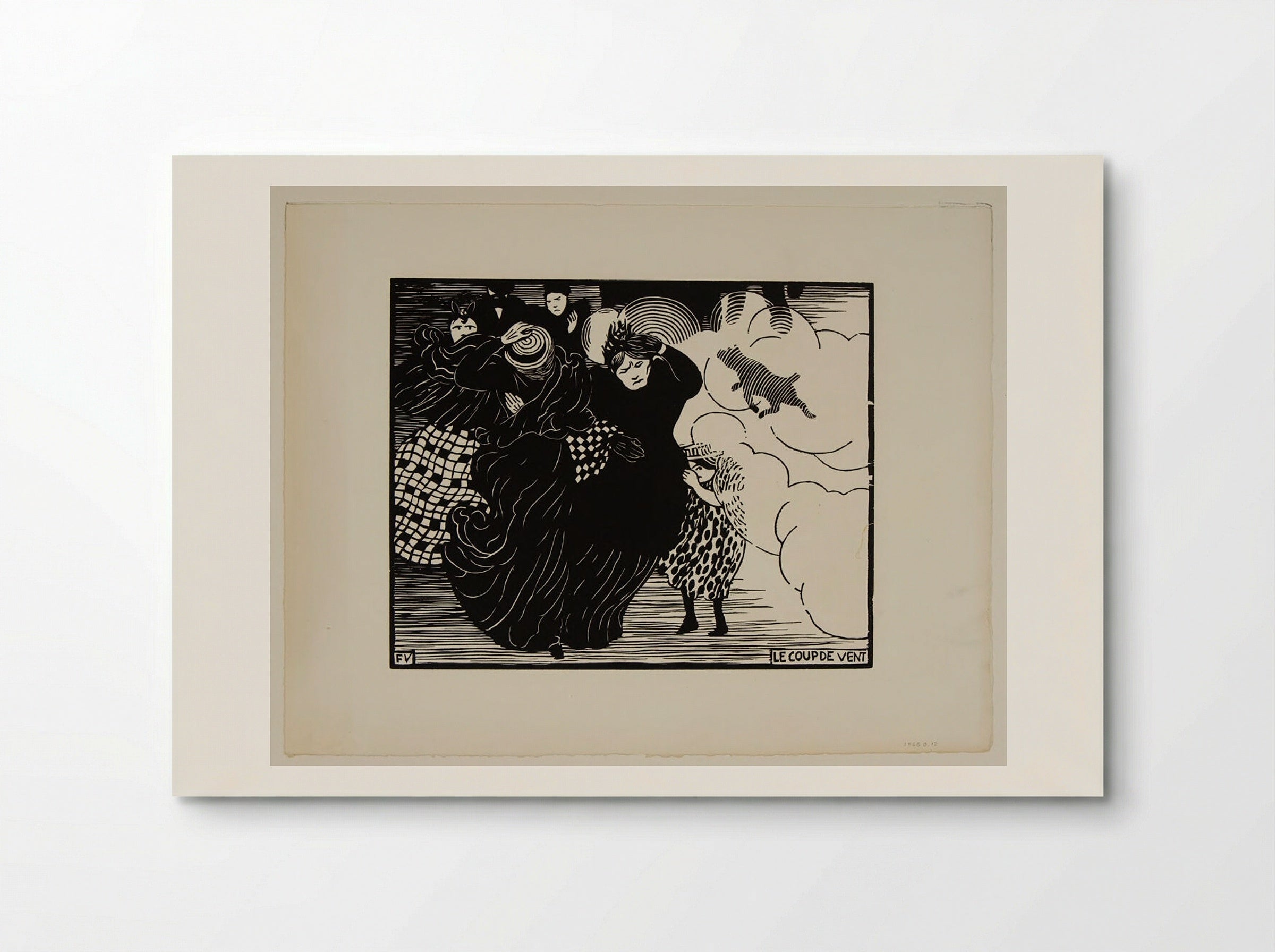 The Squall (Le Coup de Vent) - Félix Vallotton - Poster