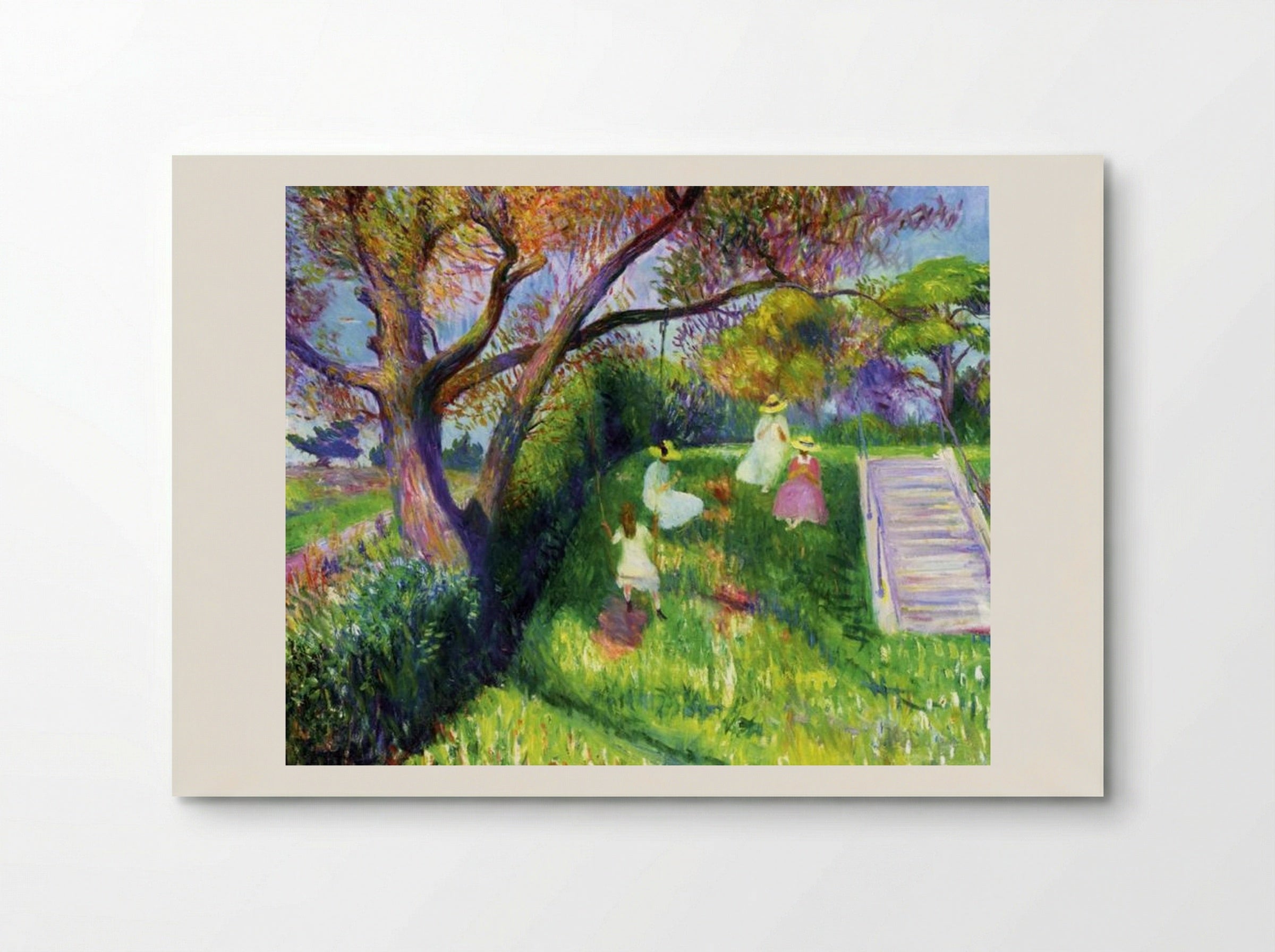 The Swing - William James Glackens - Poster