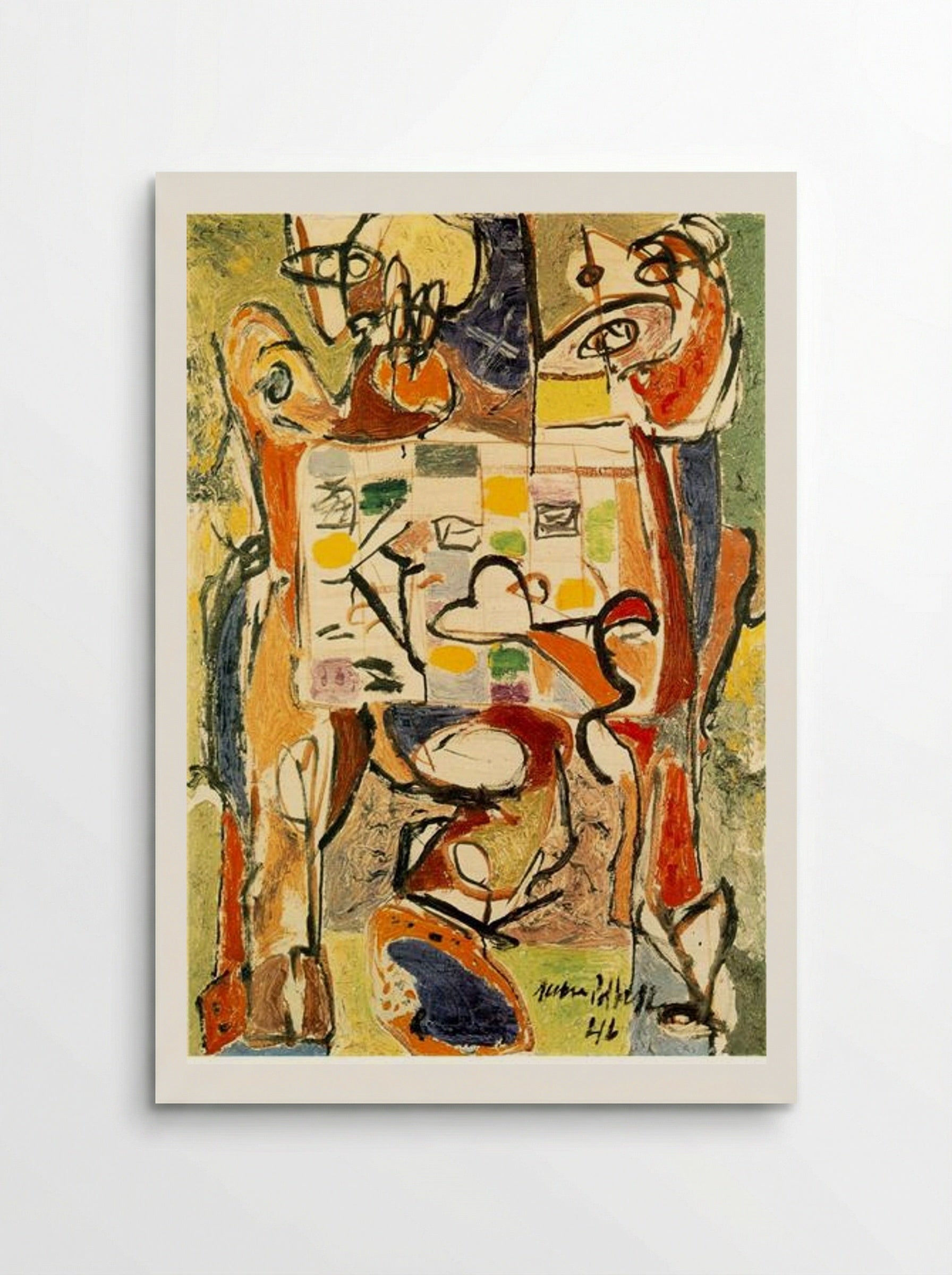 The Tea Cup - Jackson Pollock - Poster
