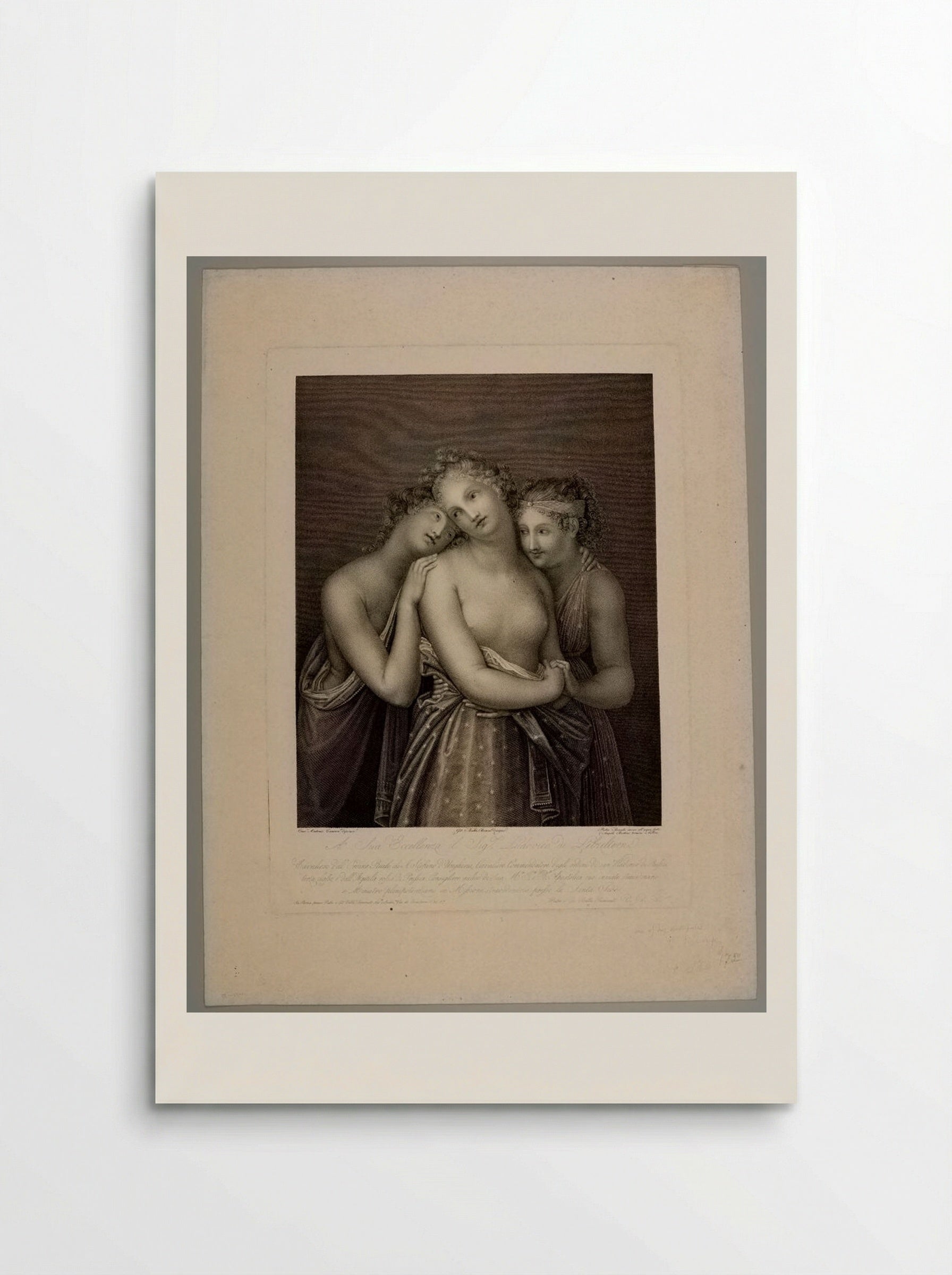 The Three Graces - Pietro Bonato - Poster