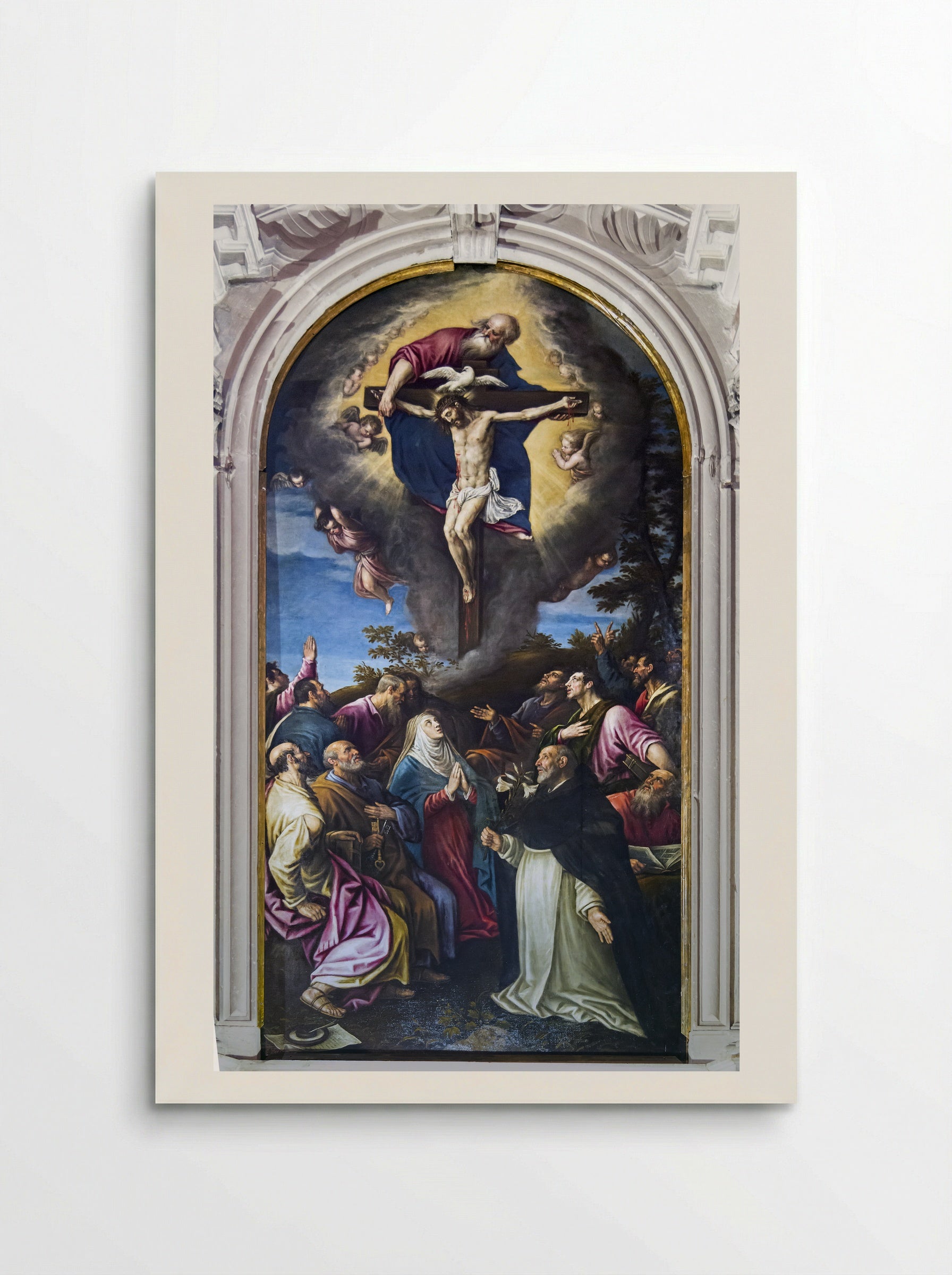 The Trinity - Bartolomeo di Giovanni - Poster