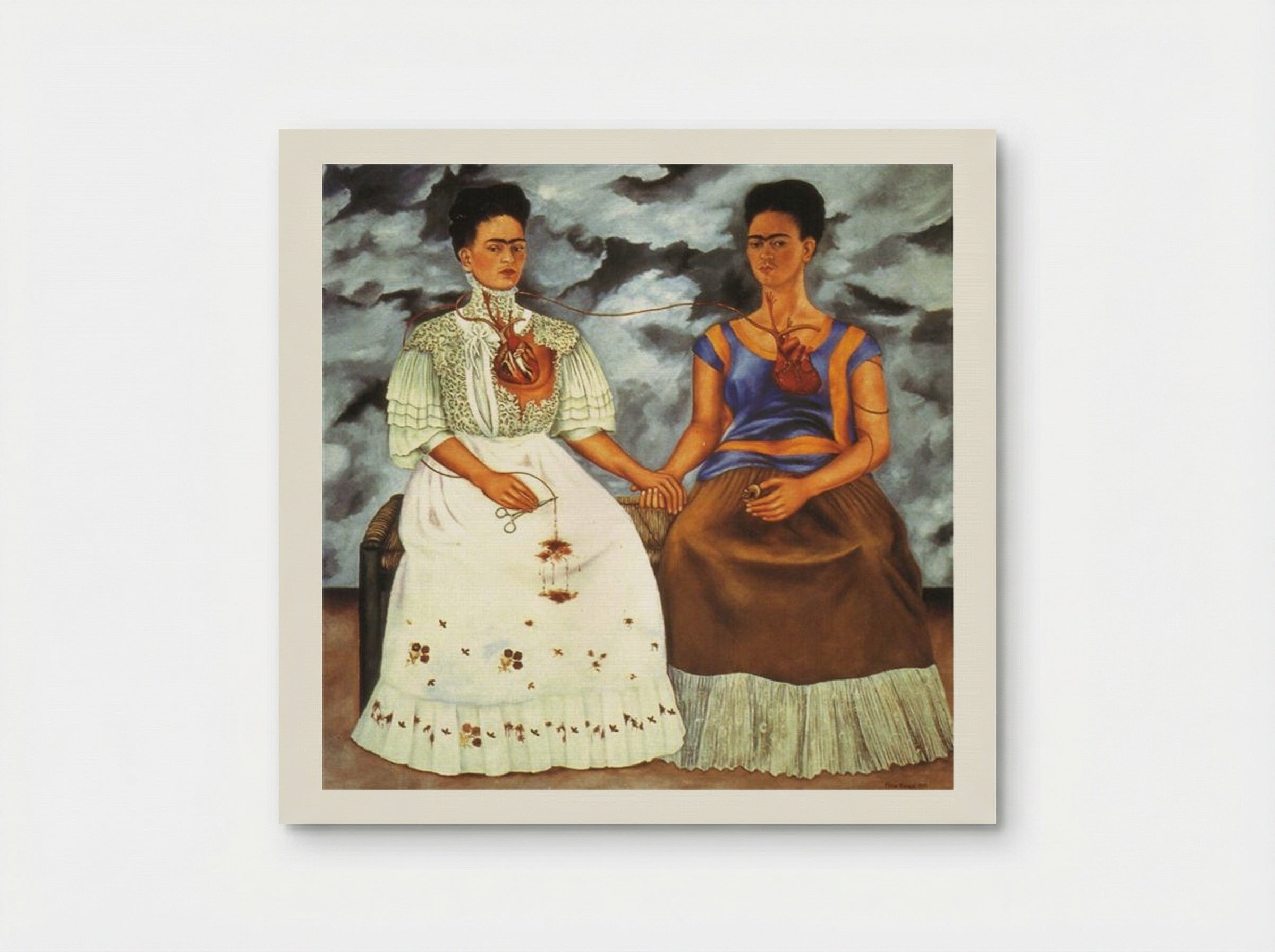 The Two Fridas - Frida Kahlo - Poster