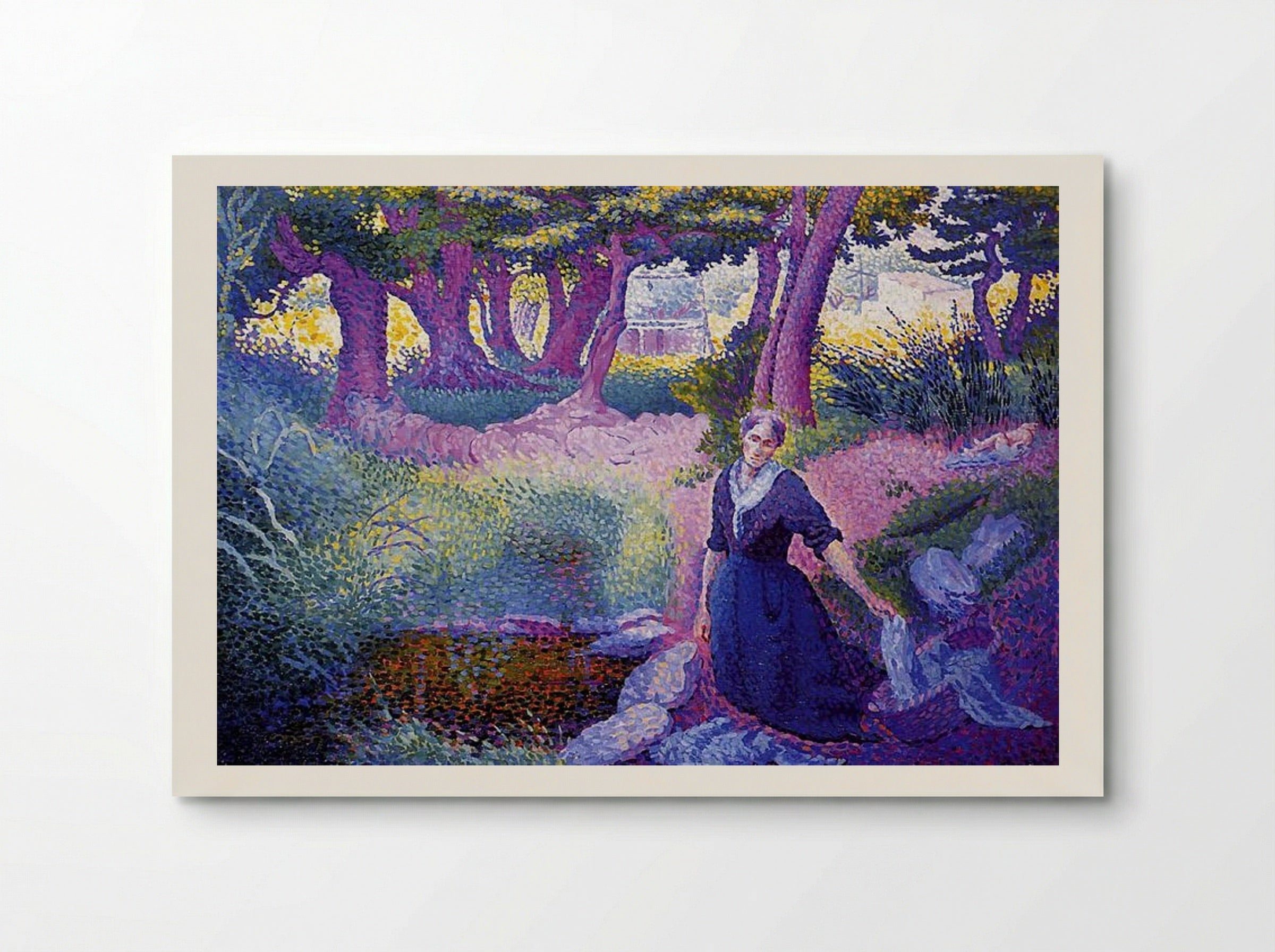 The Washerwoman - Henri-Edmond Cross - Poster
