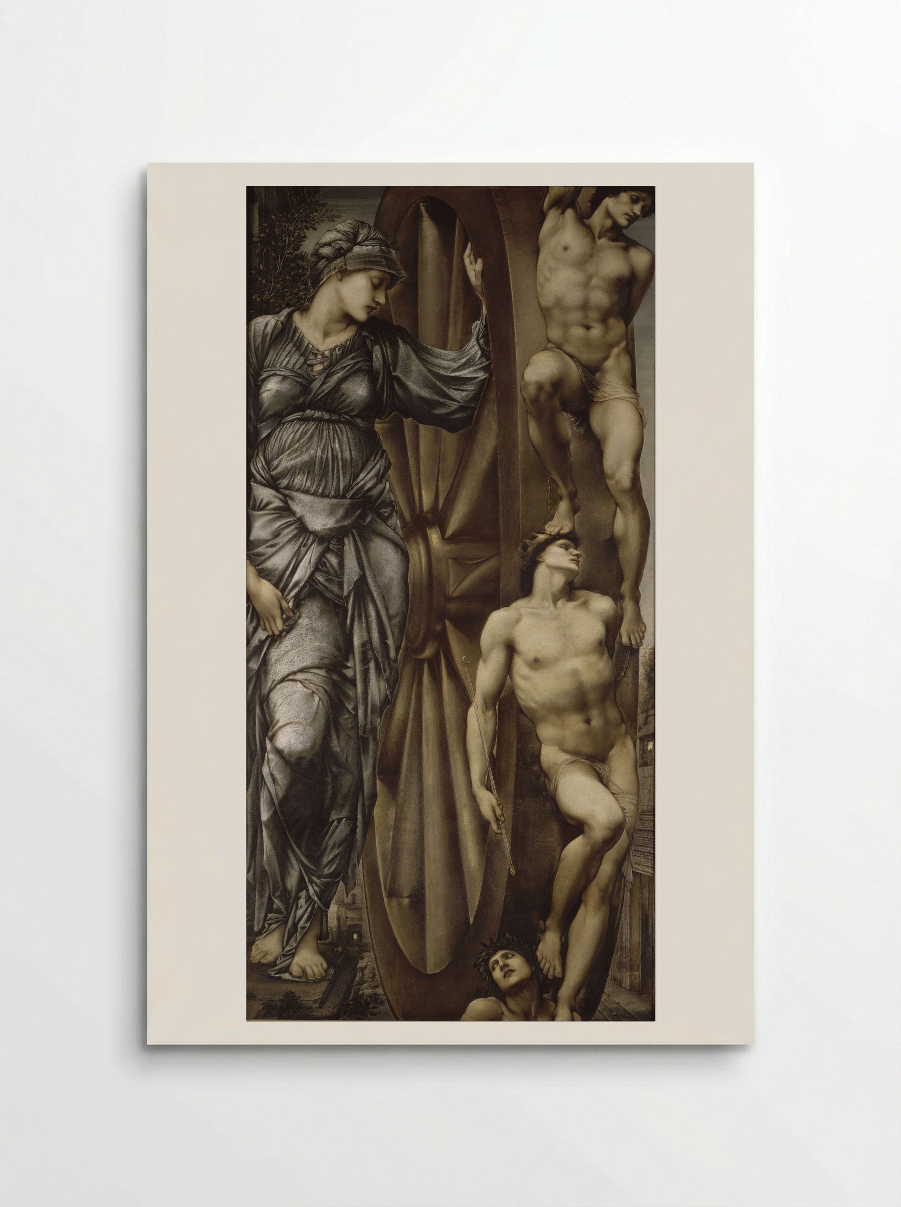 The Wheel of Fortune - Edward Burne-Jones - Poster
