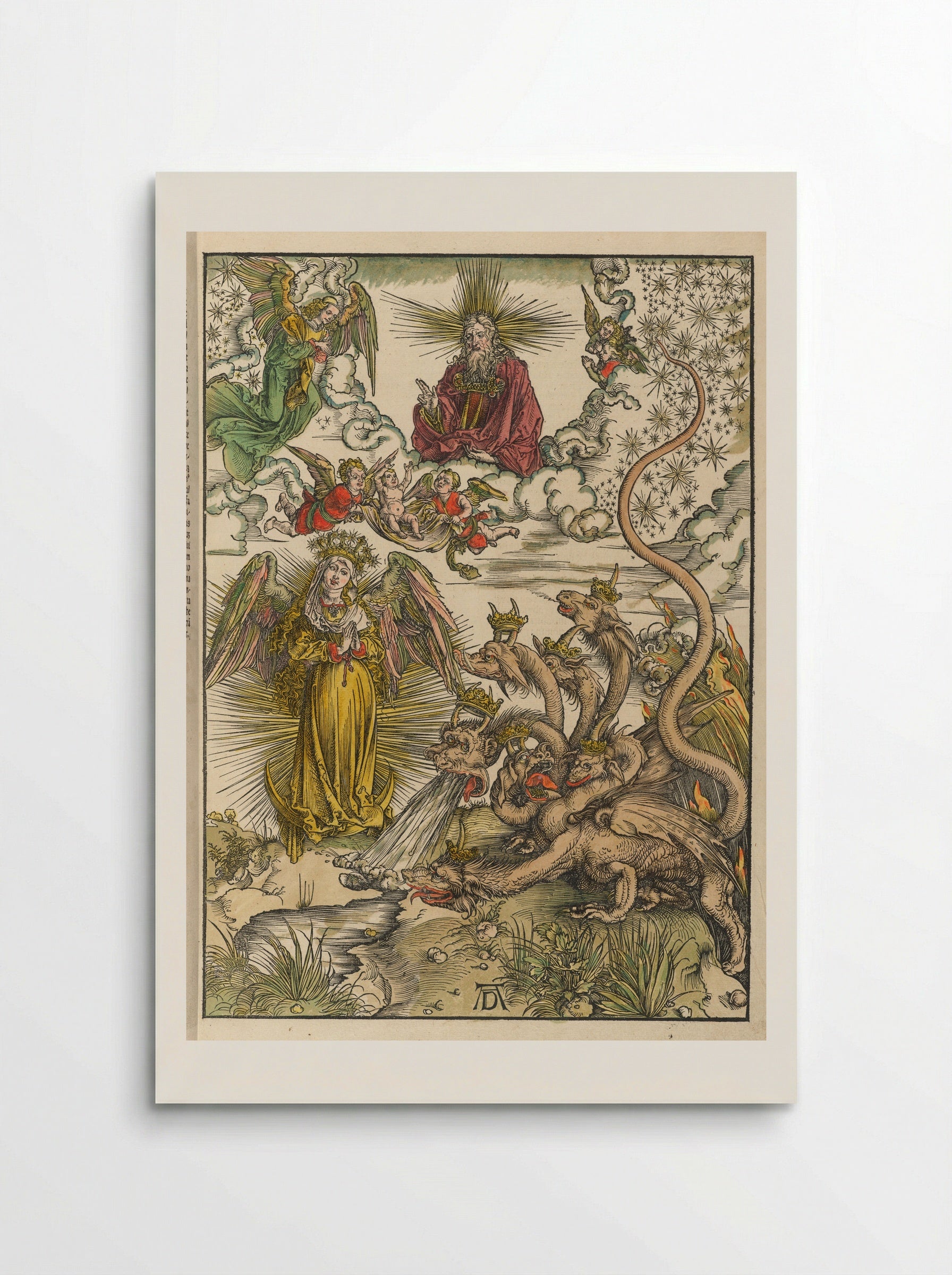 The Woman of the Apocalypse - Albrecht Dürer - Poster