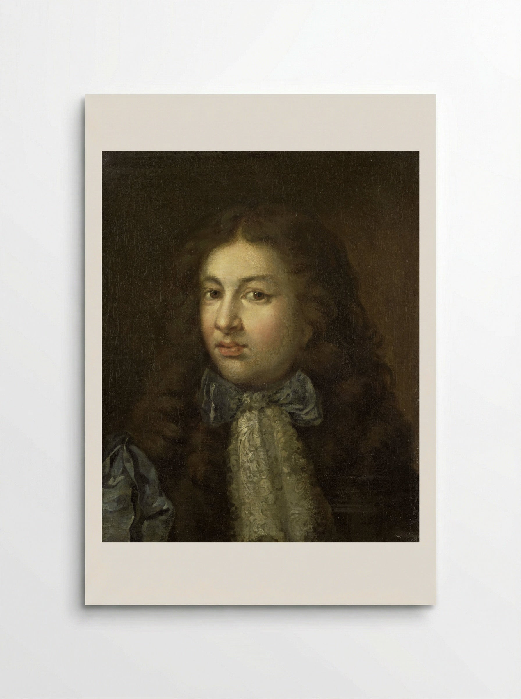 Theodoor Netscher (1661-1728), The Artist's Eldest Son - Caspar Netscher - Poster