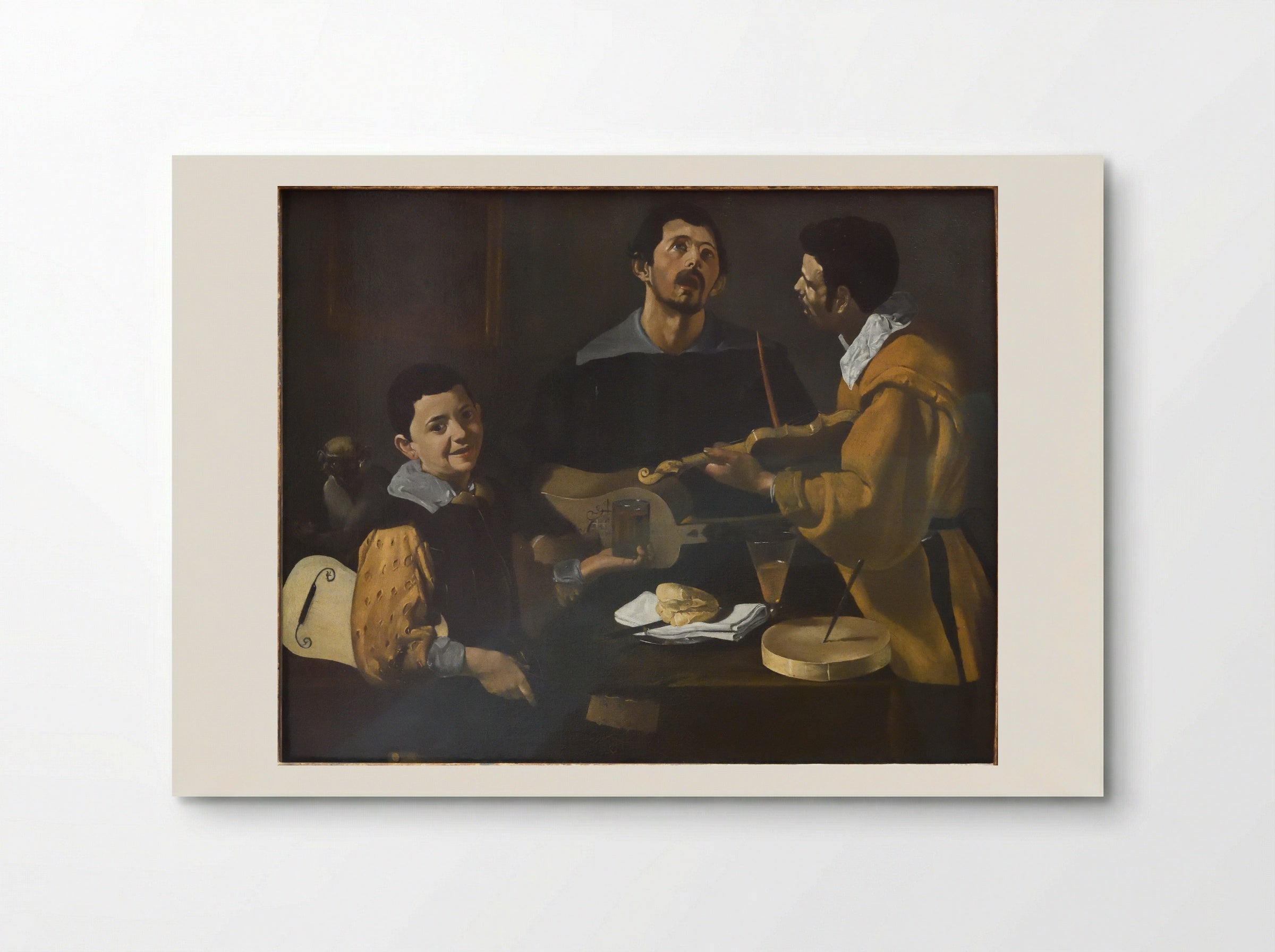 Three Musicians - Diego Velázquez - Poster