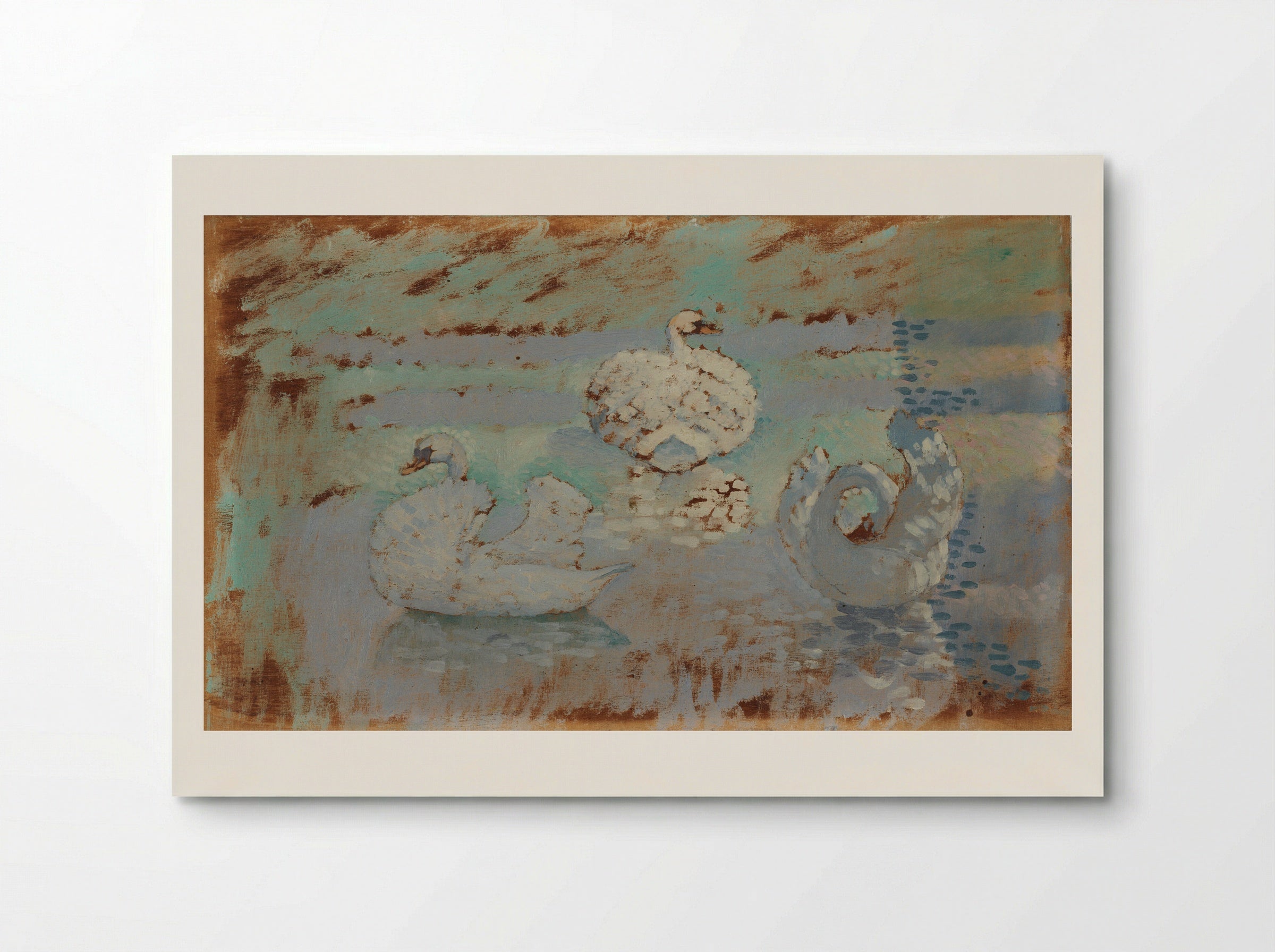 Three Swans - Henri-Edmond Cross - Poster