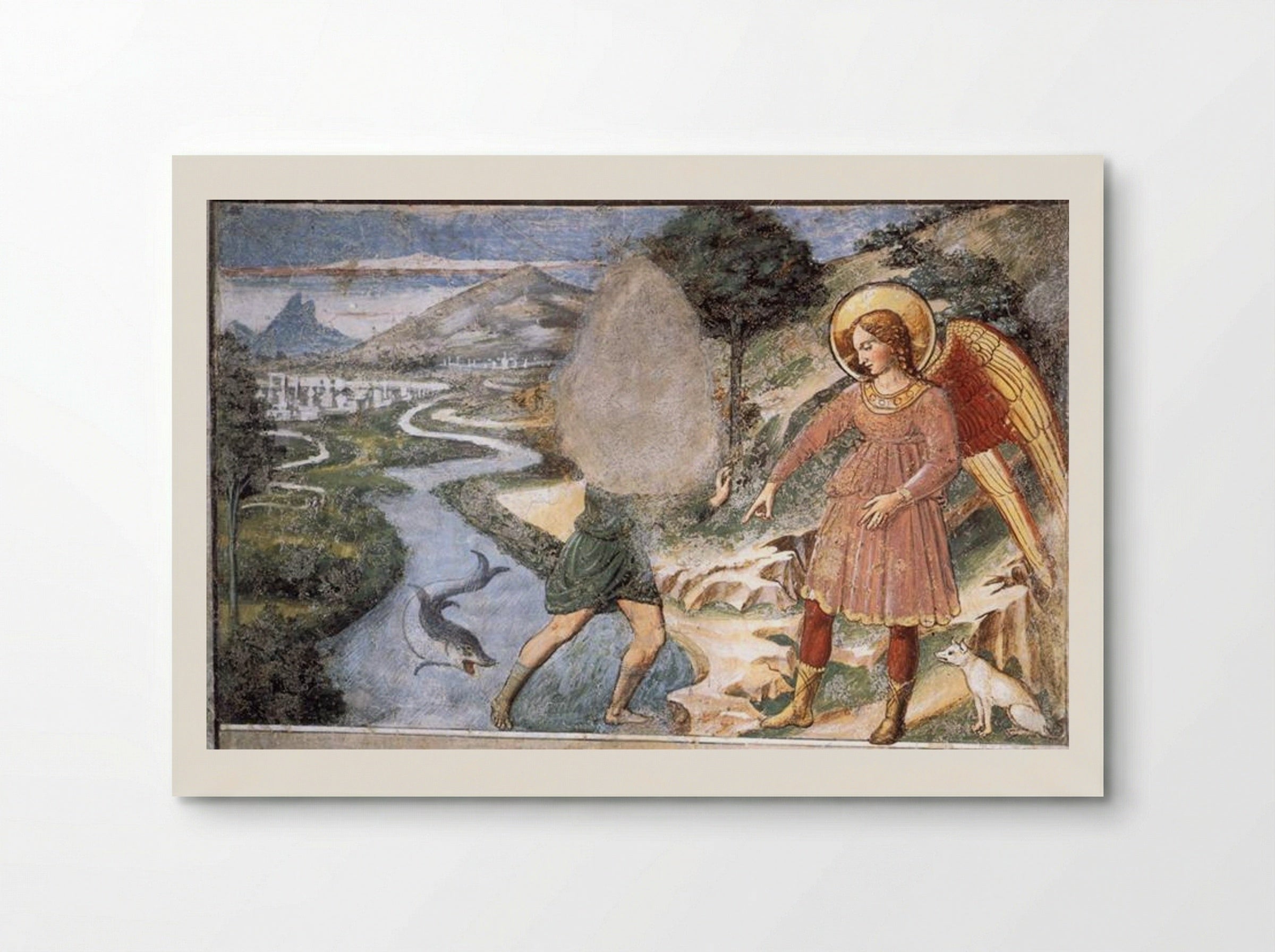 Tobias and the Fish - Benozzo Gozzoli - Poster