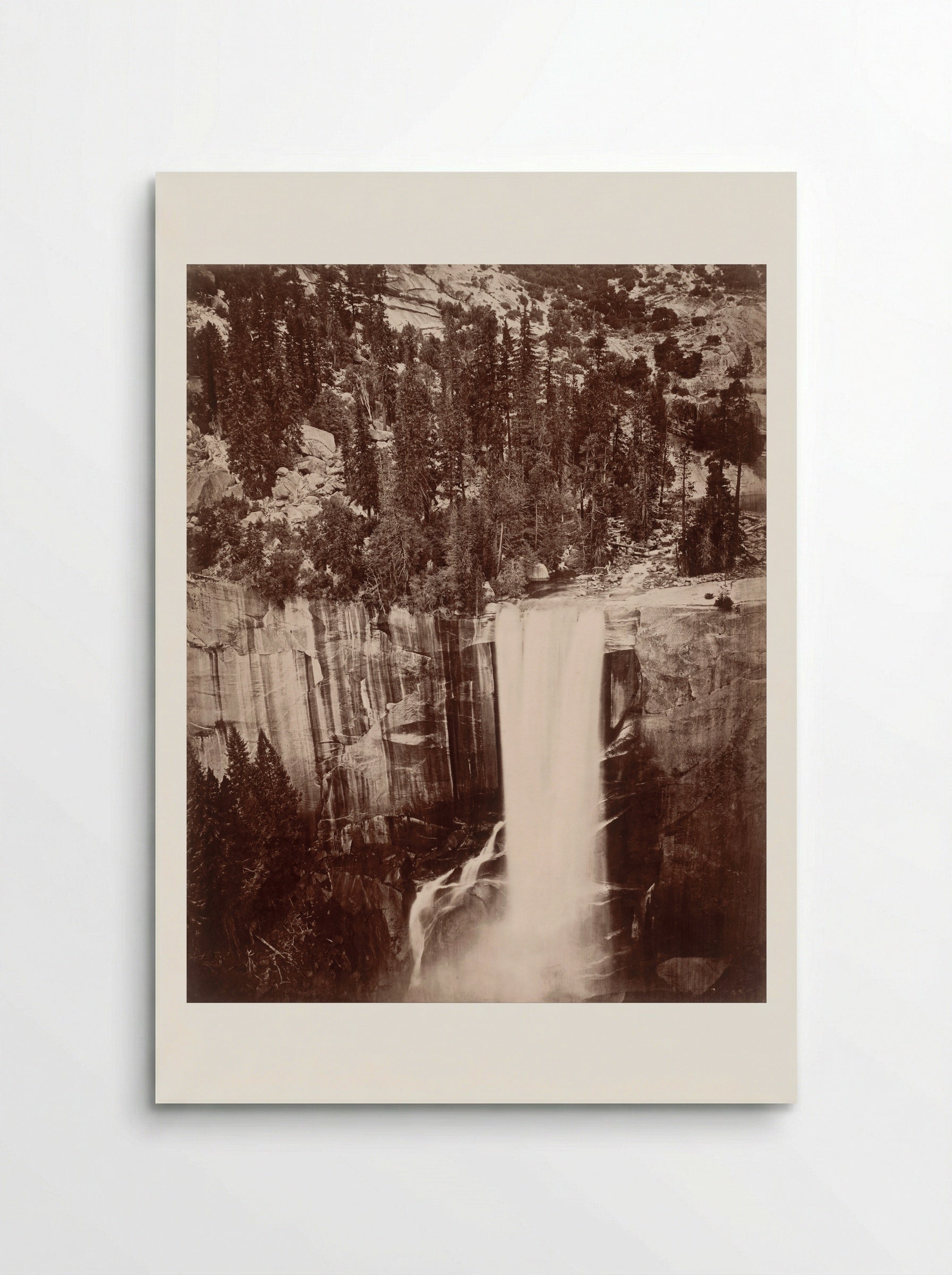 Tutokanula, Valley of the Yosemite - Eadweard Muybridge - Poster