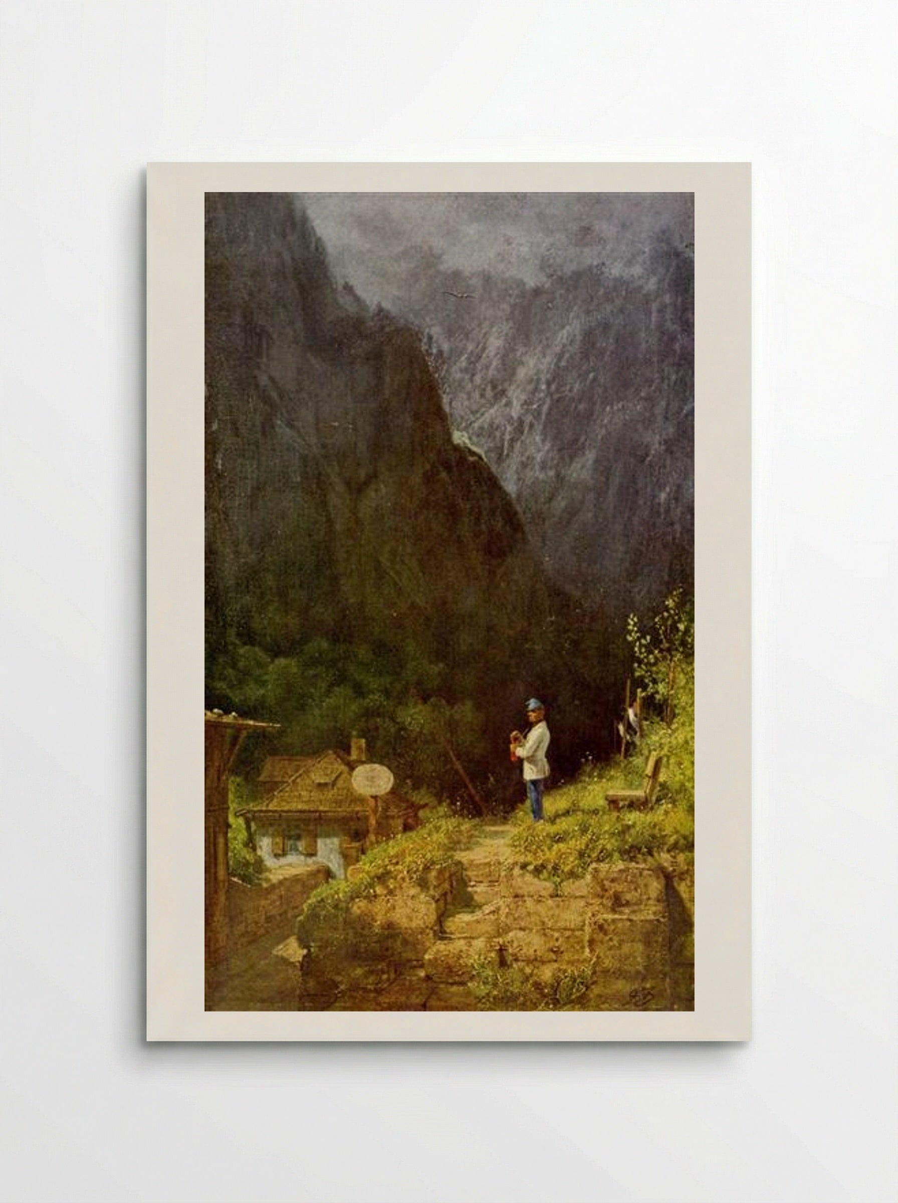 Tyrolean Toll House - Carl Spitzweg - Poster