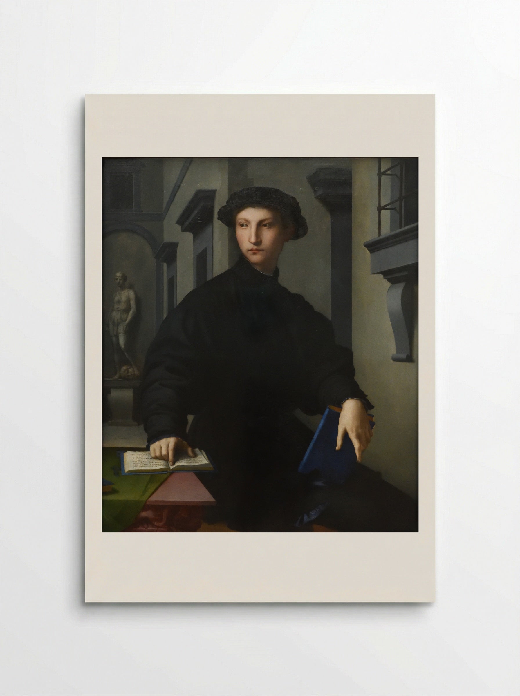 Ugolino Martelli - Agnolo Bronzino - Poster