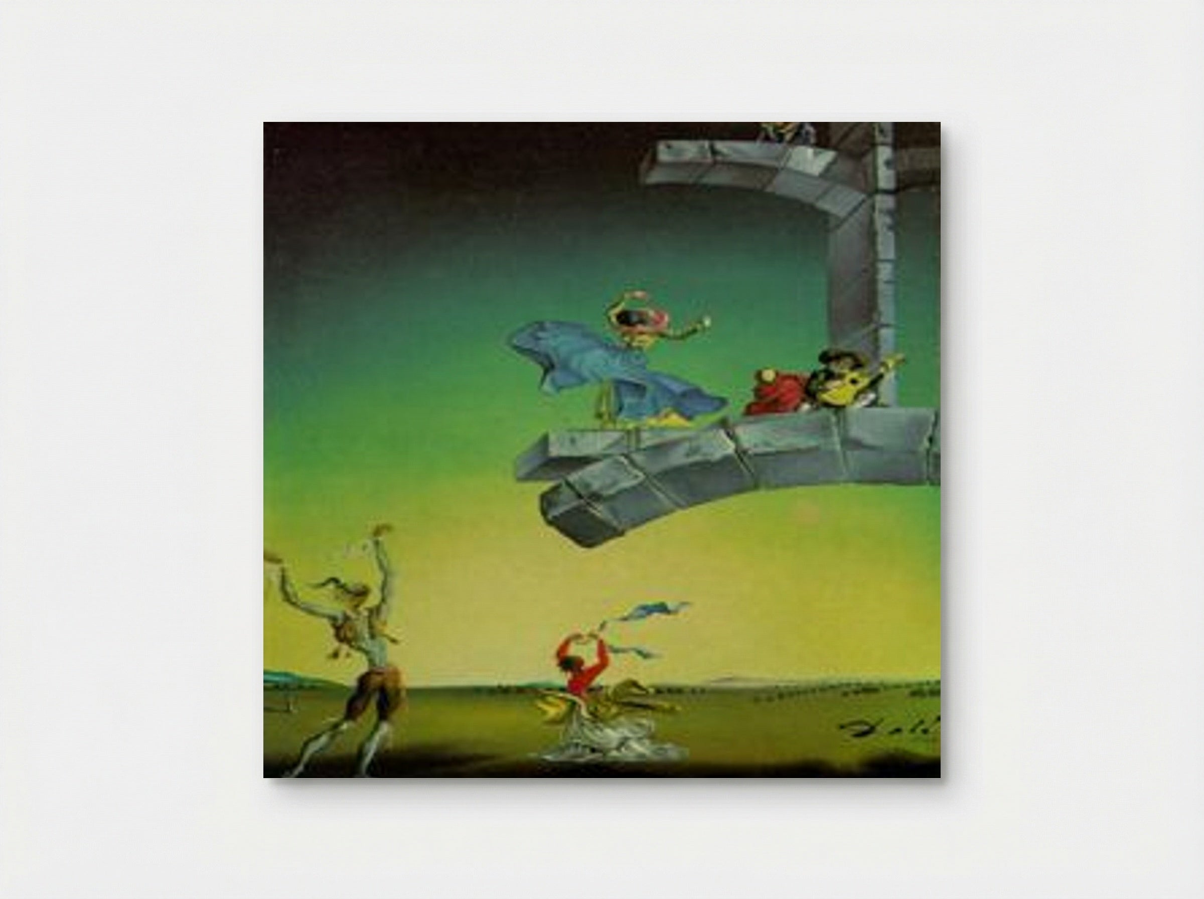 Untitled (Spanish Dances in a Landscape) - Salvador Dalí - Poster
