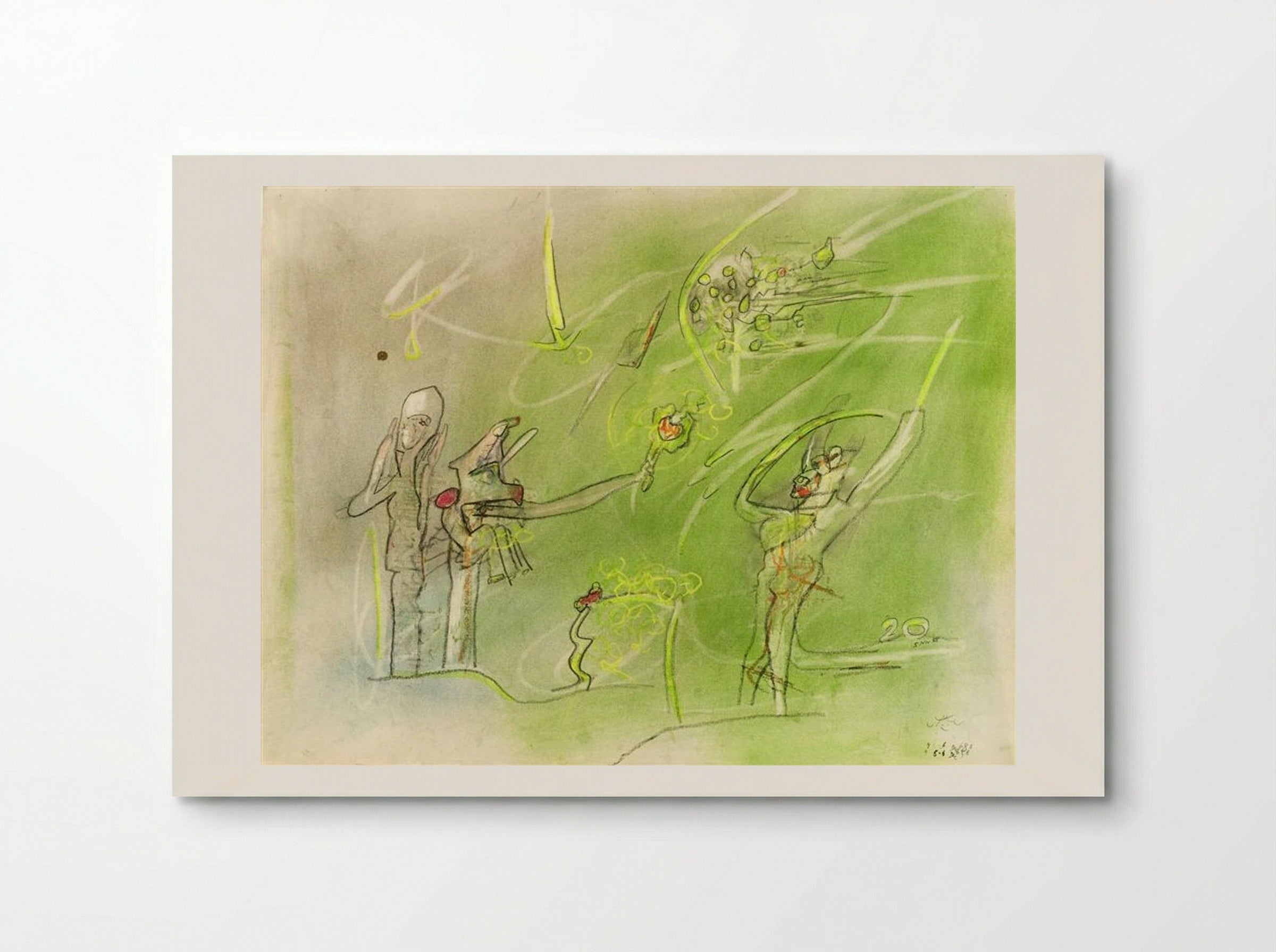 Untitled (Surrealist Composition) - Roberto Matta - Poster
