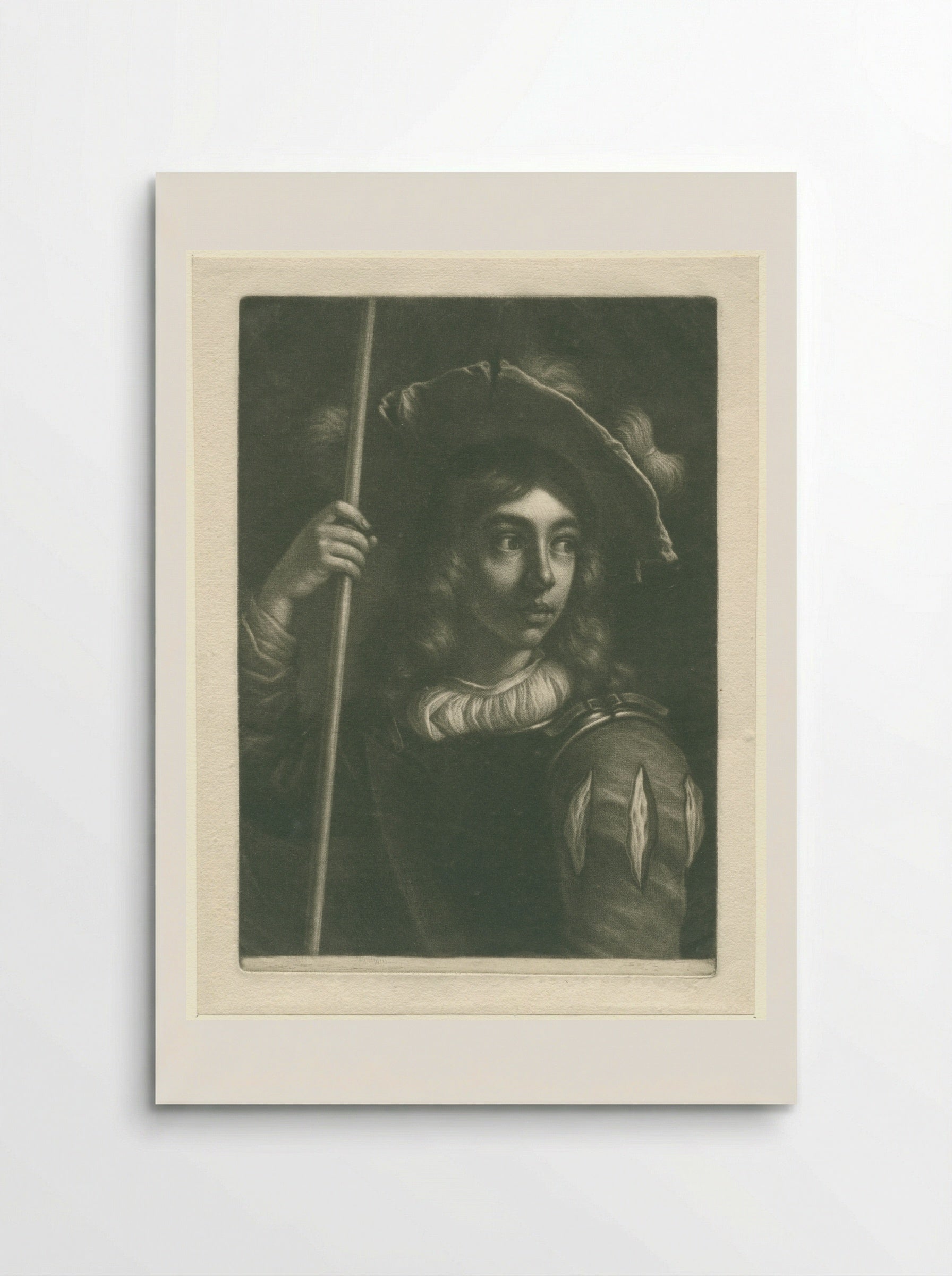 Vaandeldrager (Standard Bearer) - Wallerant Vaillant - Poster