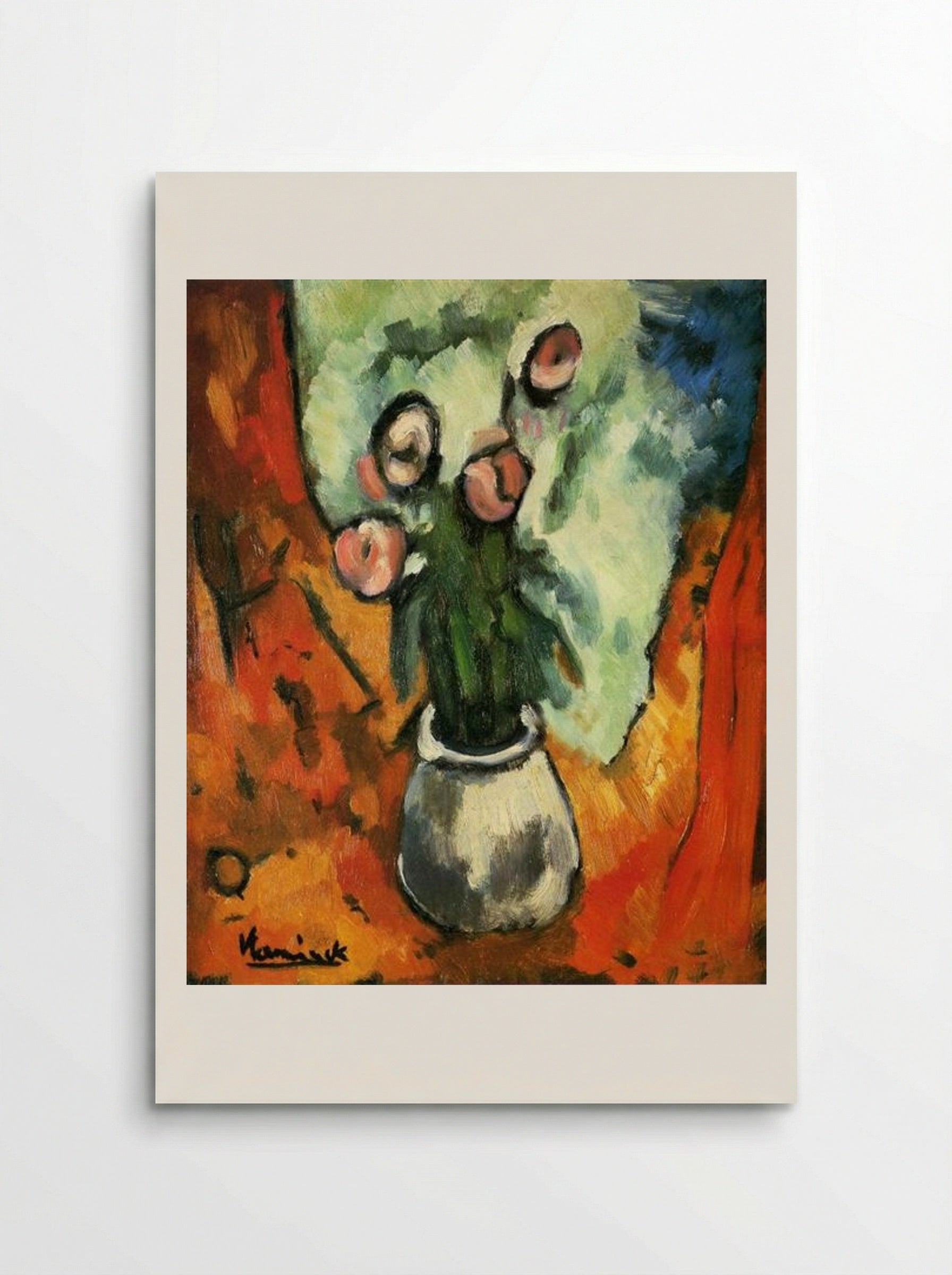 Vase of Flowers - Maurice de Vlaminck - Poster