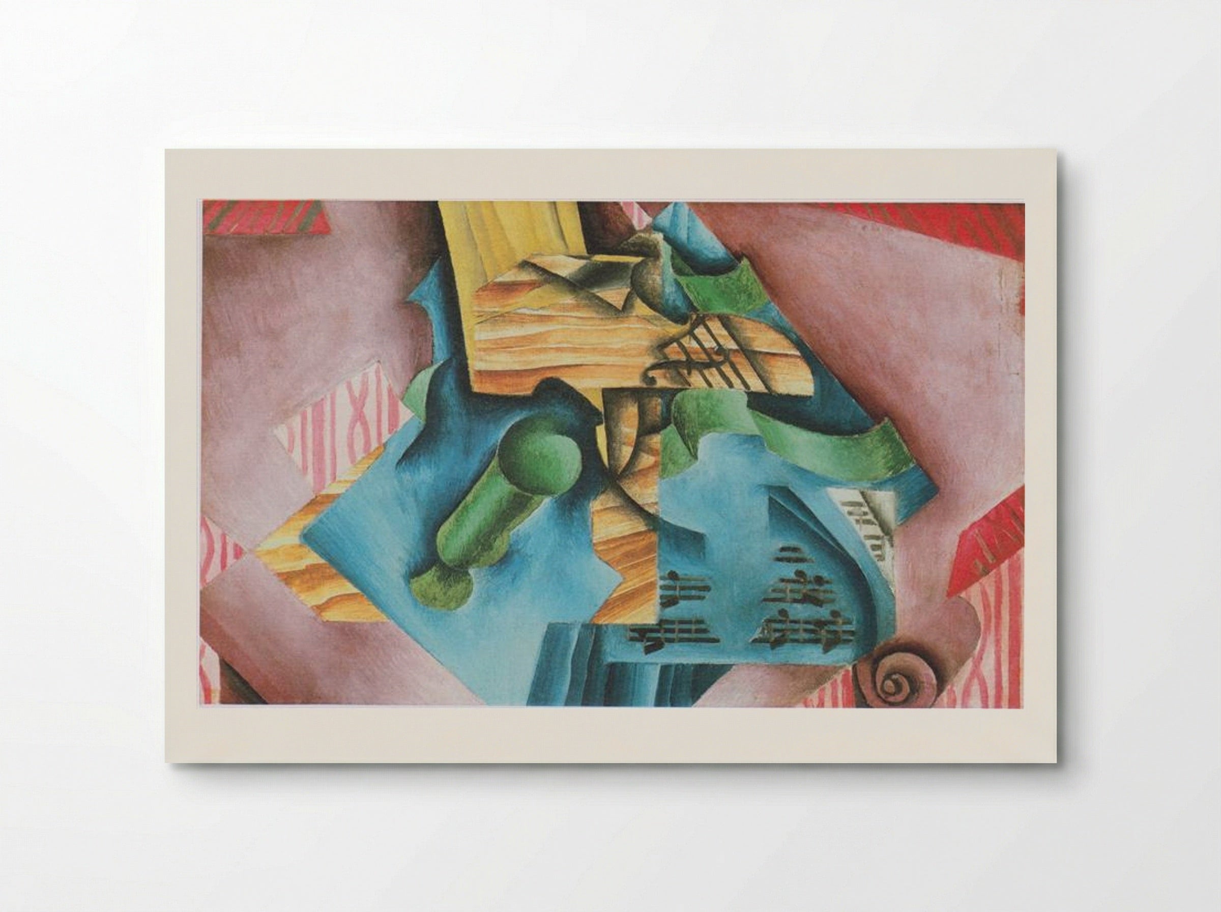 Violin and Glass - Juan Gris - Poster