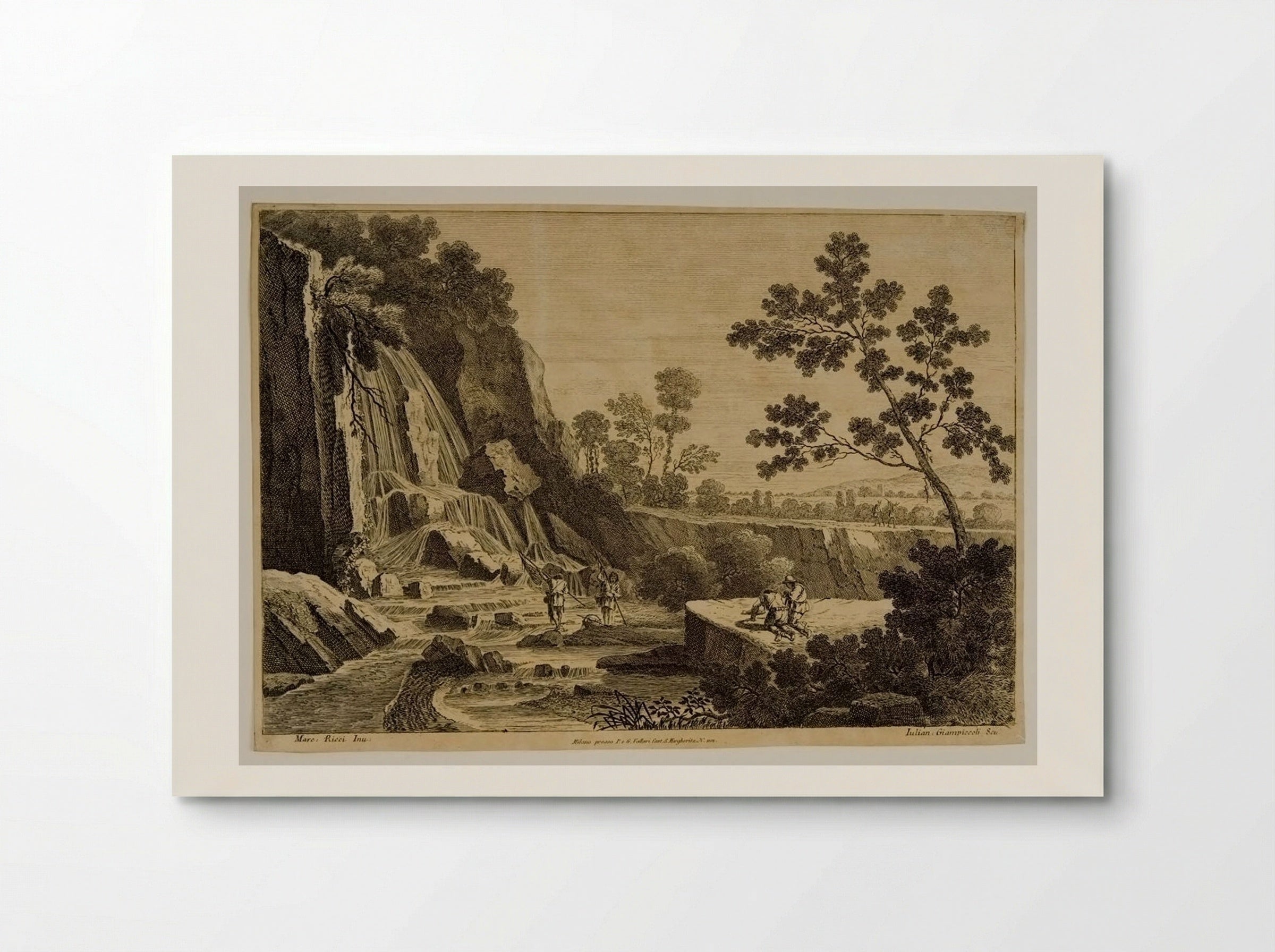 Waterfall - Giuliano Giampiccoli - Poster