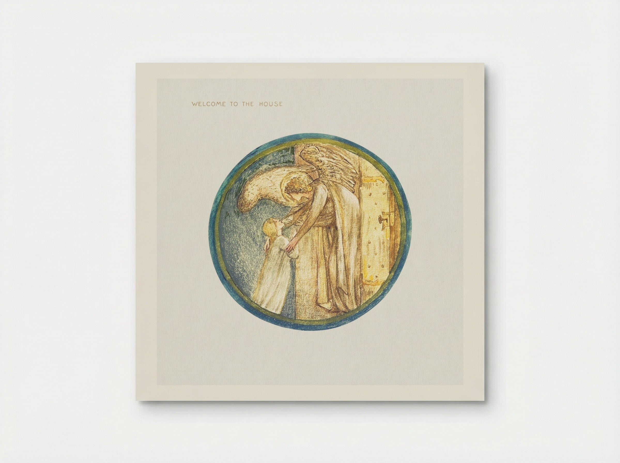 Welcome to the House, from The Flower Book - Edward Burne-Jones - Poster