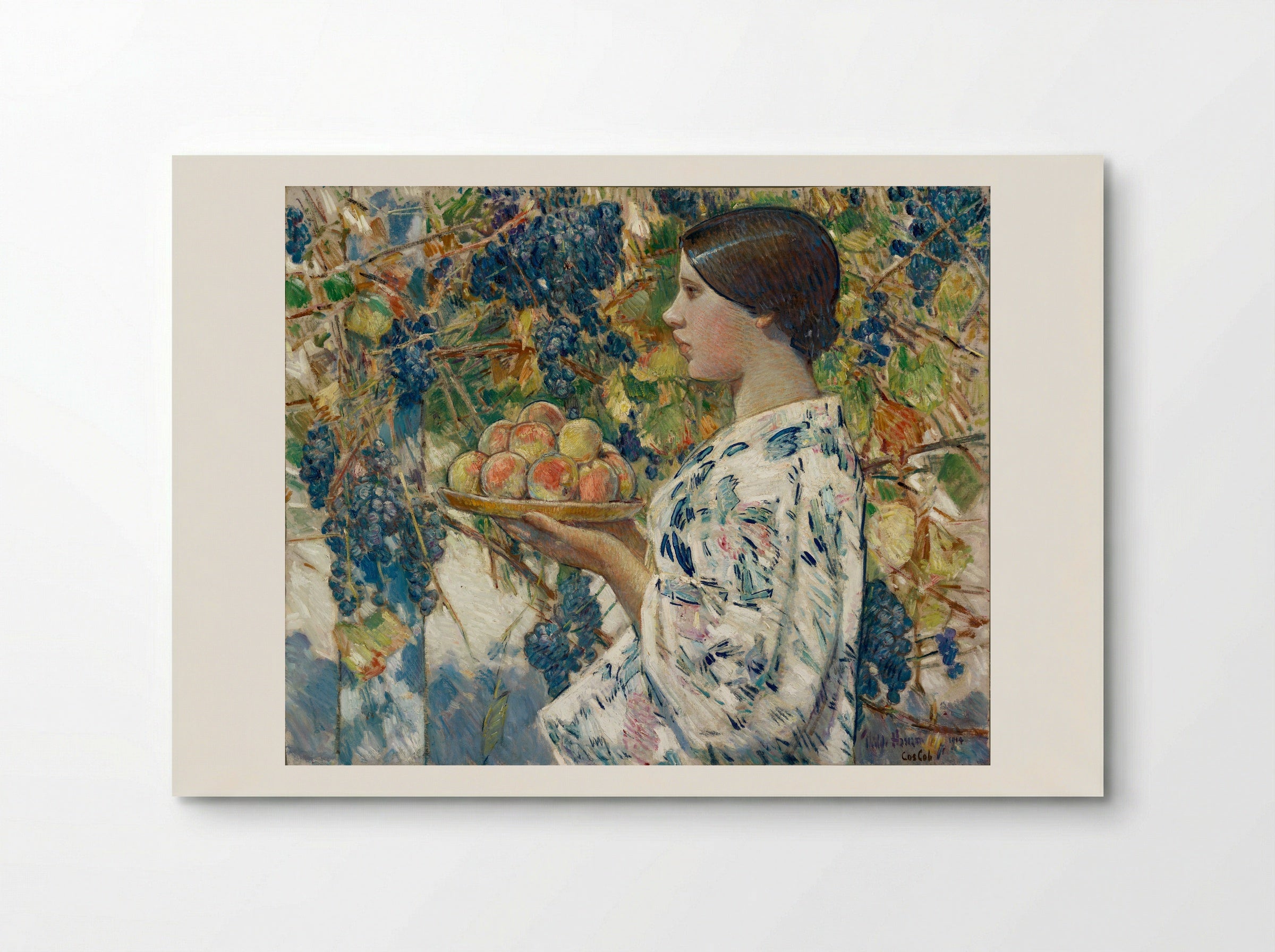 West Indian Girl - Childe Hassam - Poster