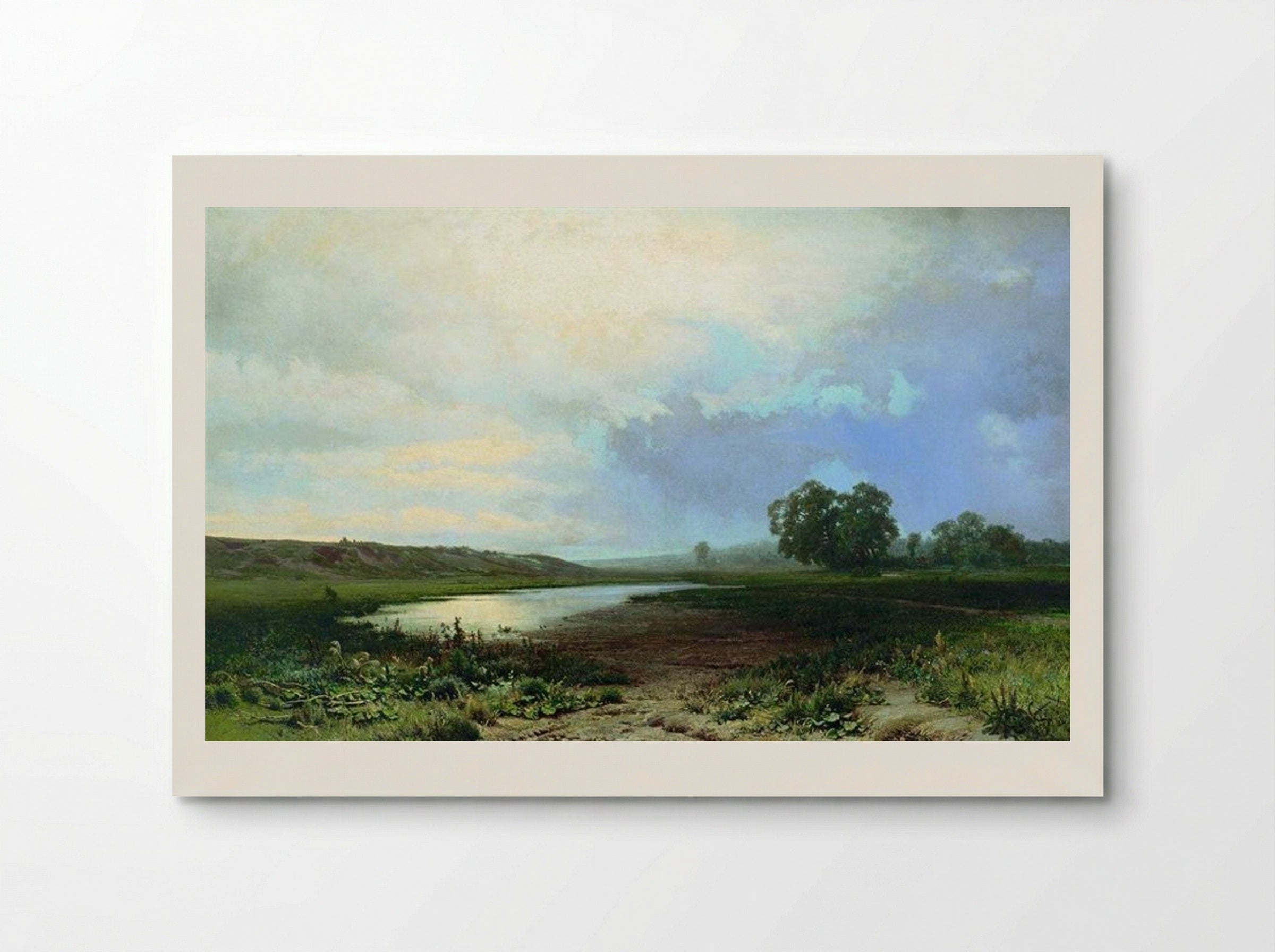 Wet Meadow - Fyodor Vasilyev - Poster