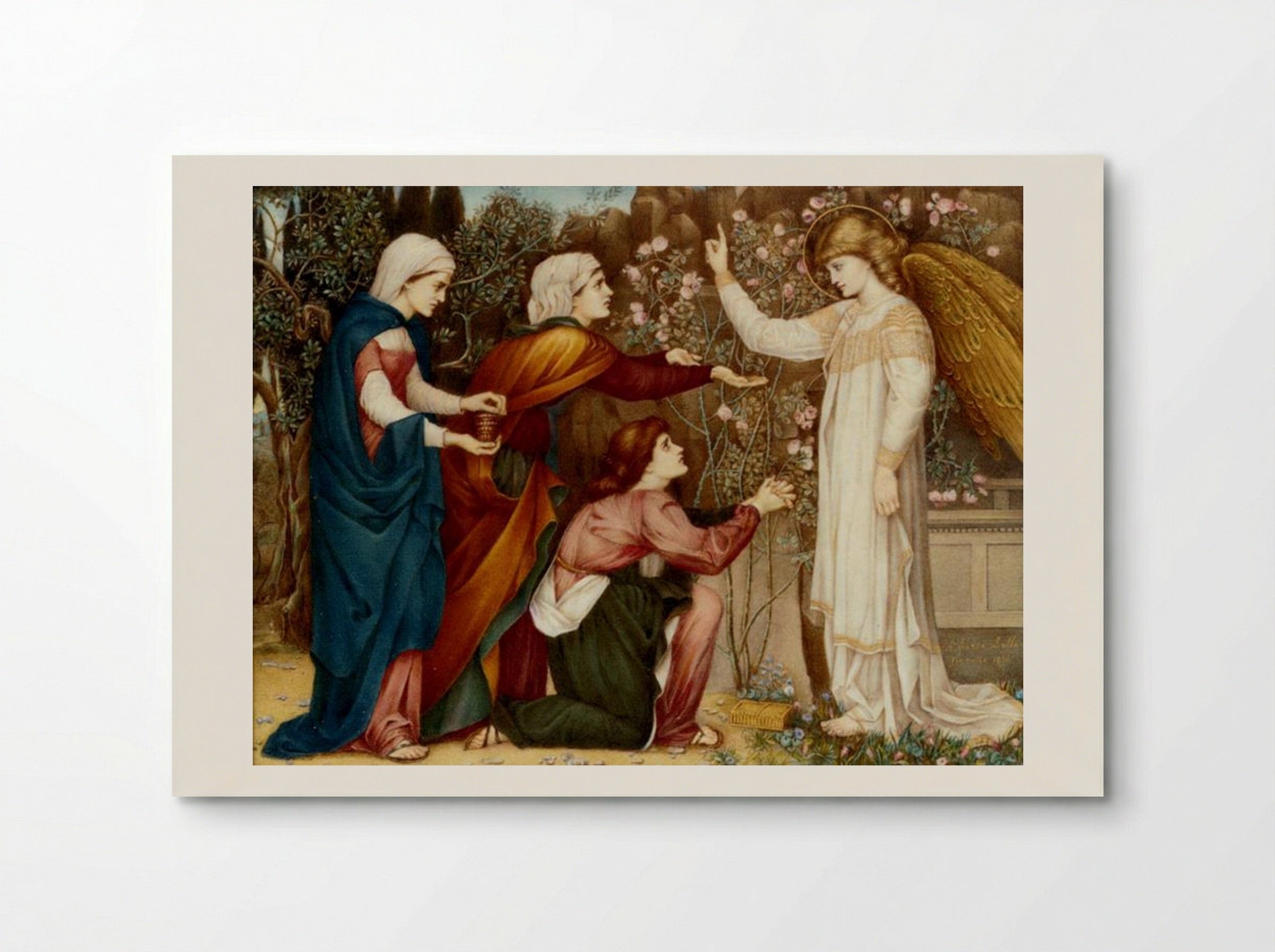 Why Seek Ye the Living Among the Dead - John Roddam Spencer Stanhope - Poster