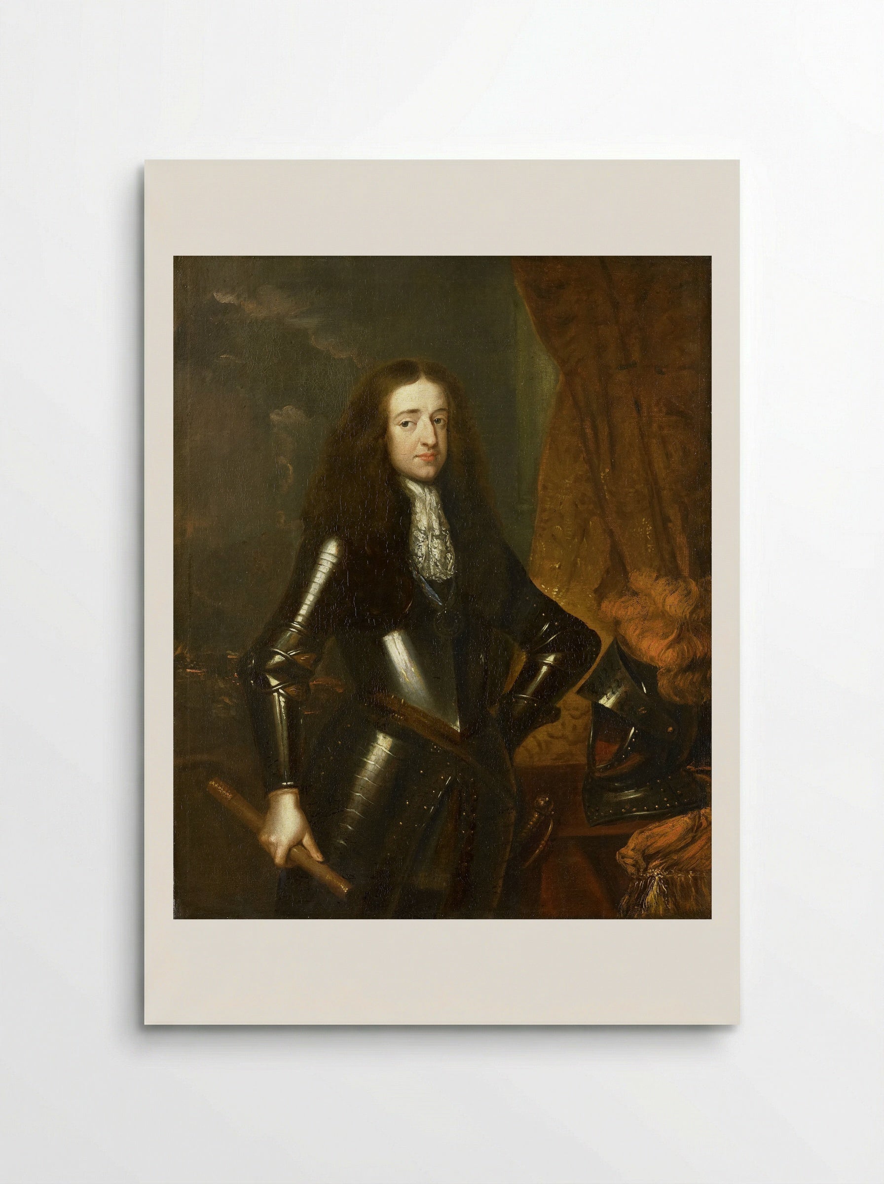 Willem III (1650-1702), Prince of Orange and King of England - Caspar Netscher - Poster