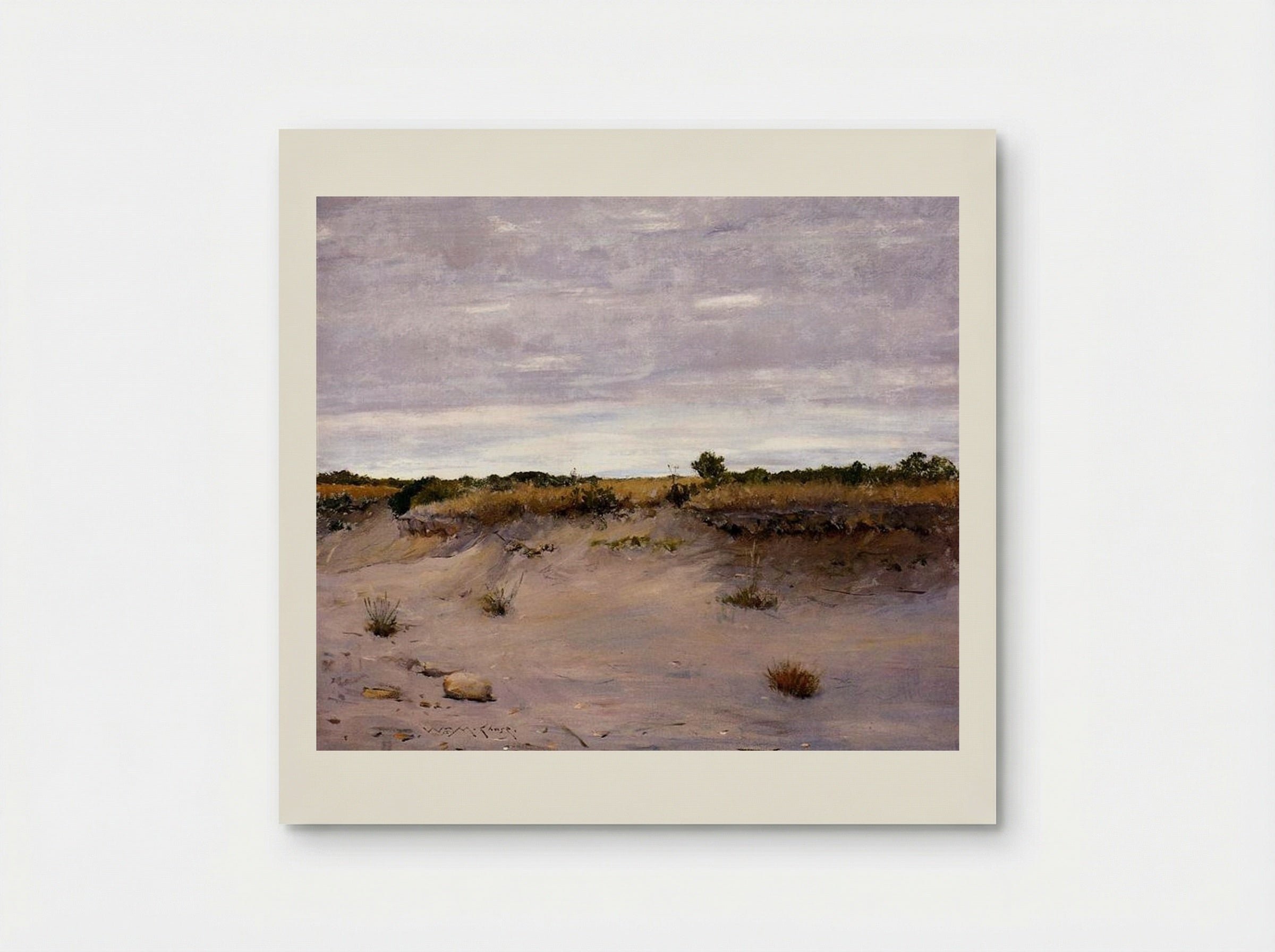 Wind Swept Sands, Shinnecock, Long Island - William Merritt Chase - Poster
