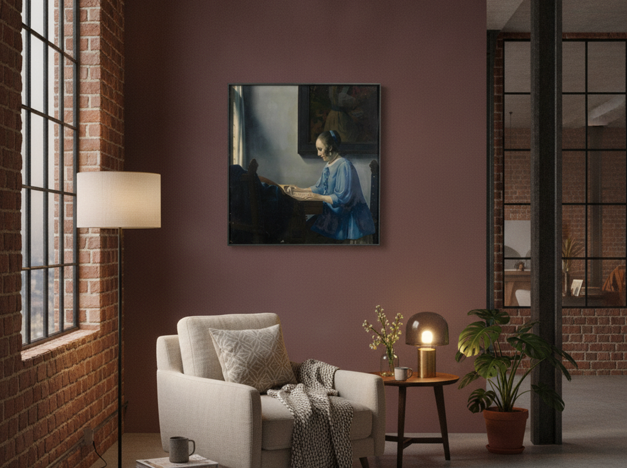 Woman Reading Sheet Music - Han van Meegeren - Lifestyle