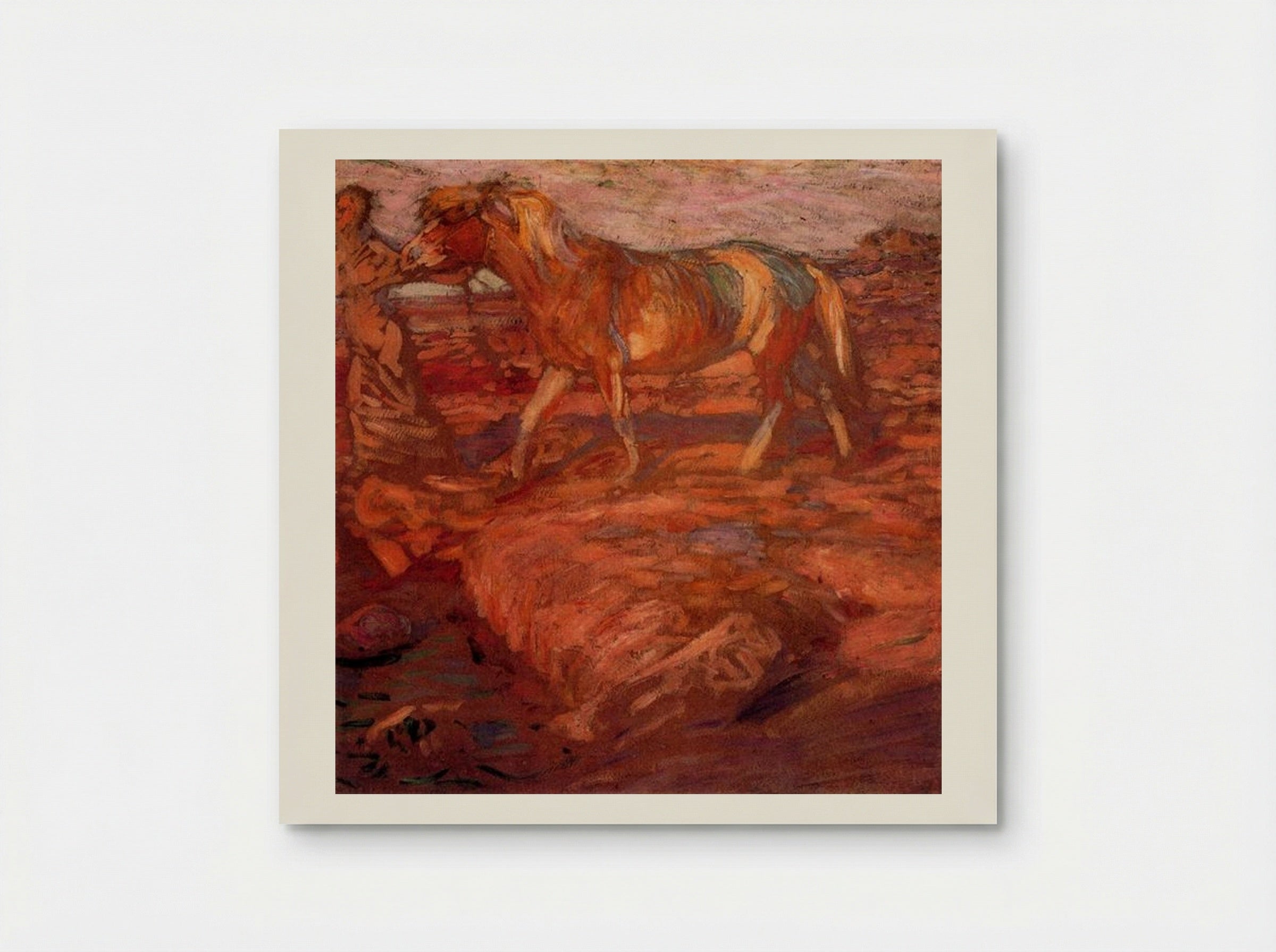 Woman and Horse - Frantisek Kupka - Poster