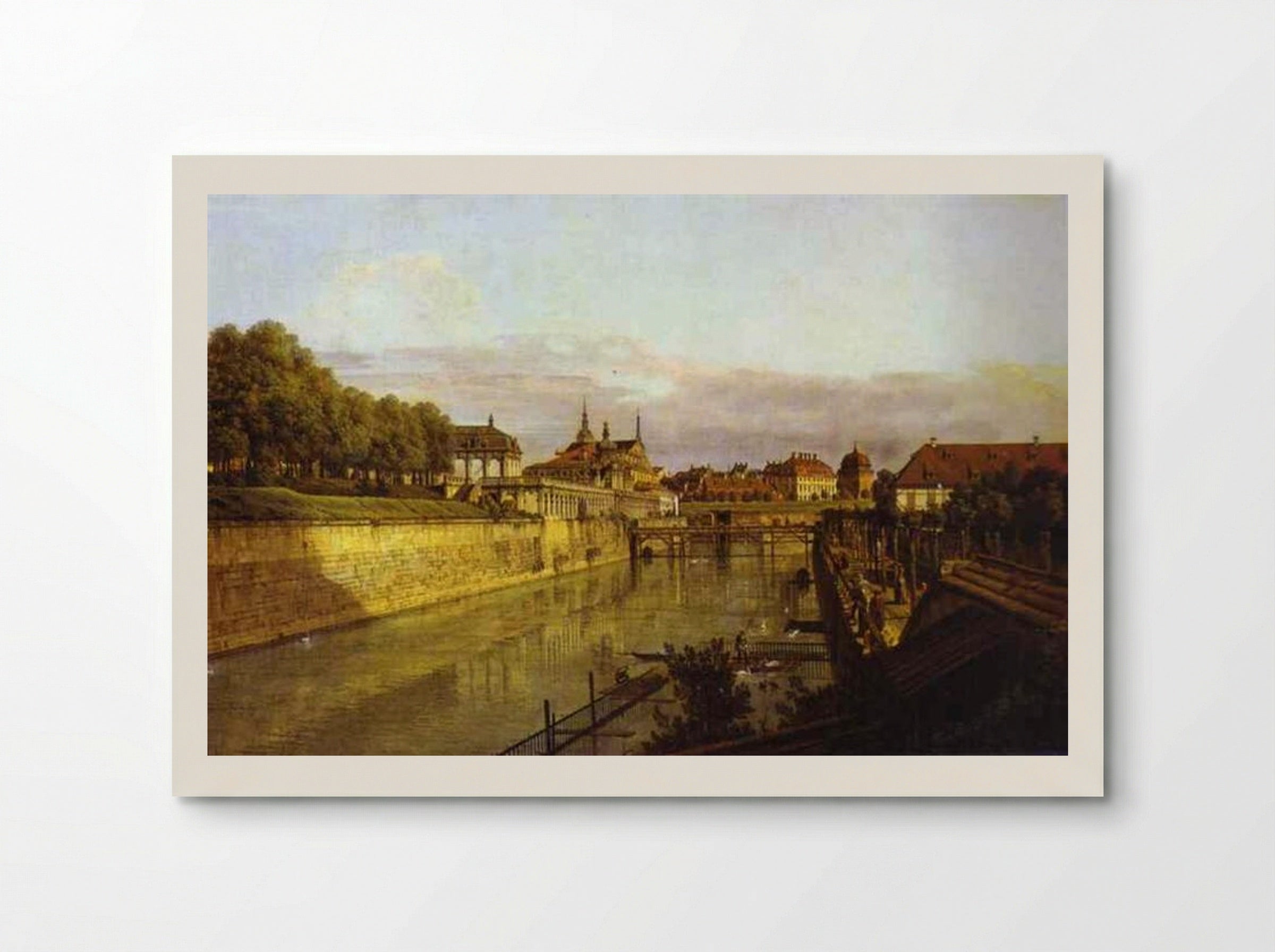 Zwinger Waterway - Bernardo Bellotto - Poster