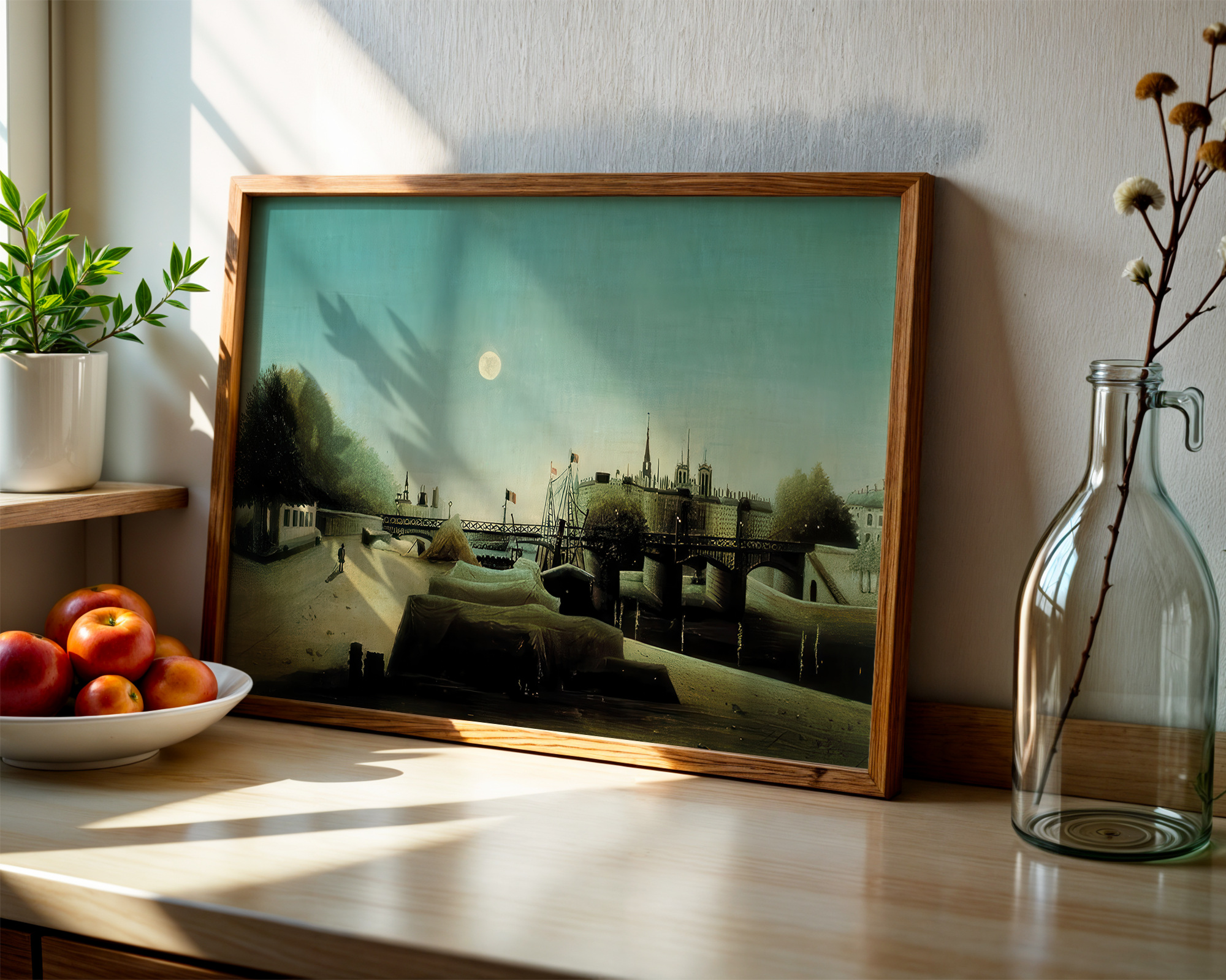 a-view-of-the-le-saint-louis-from-port-saint-nicolas-at-evening mockup