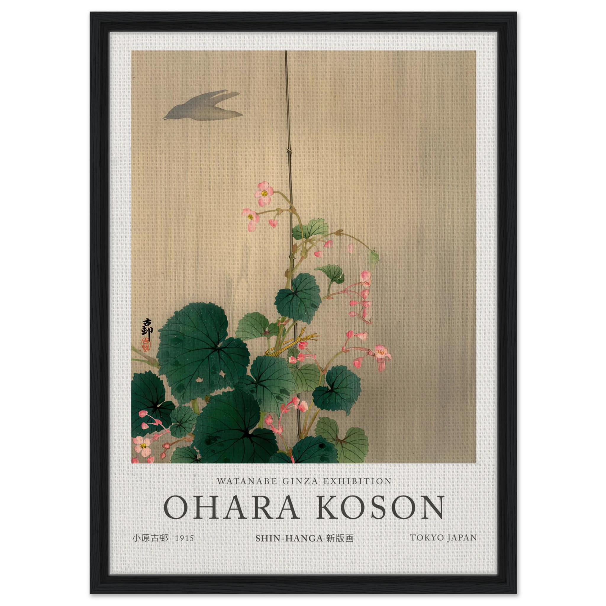 Blue Bird And Magnolia - Ohara Koson