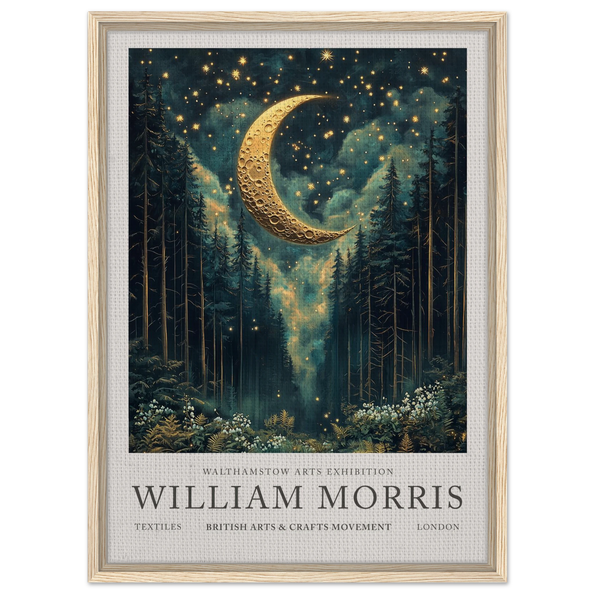 Crescent Canopy - William Morris